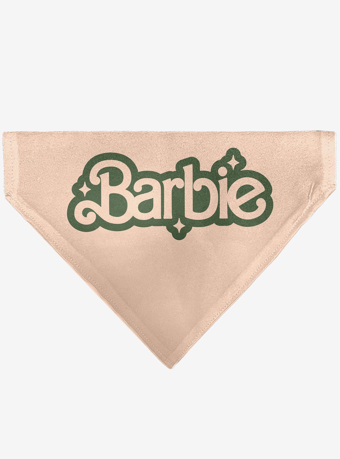 Barbie California Dreamin Icons Collage Peach Slip On Collar Pet Bandana - Bandana Only, , hi-res
