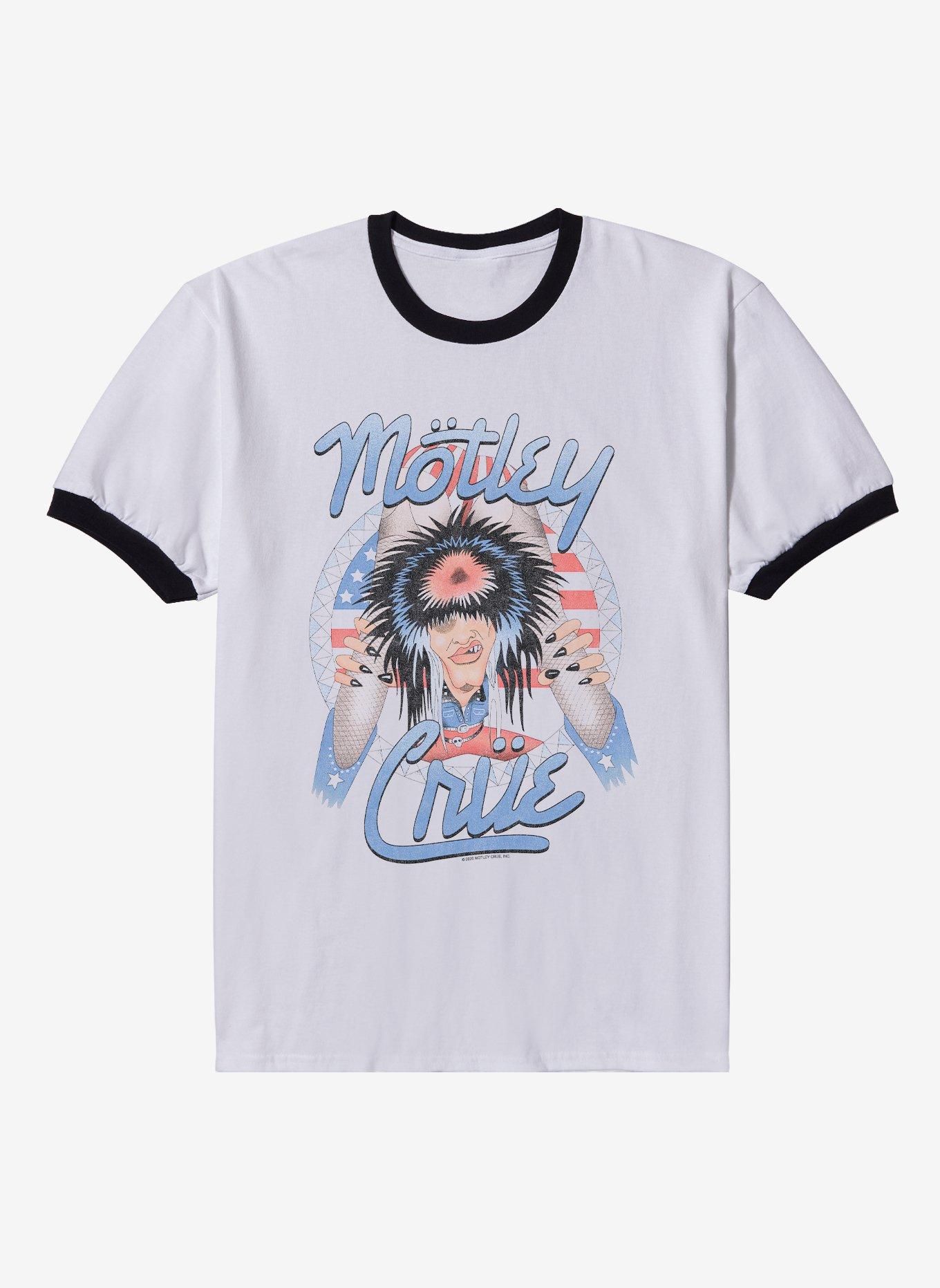 Motley Crue Allister Fiend American Legs Ringer T-Shirt, , hi-res