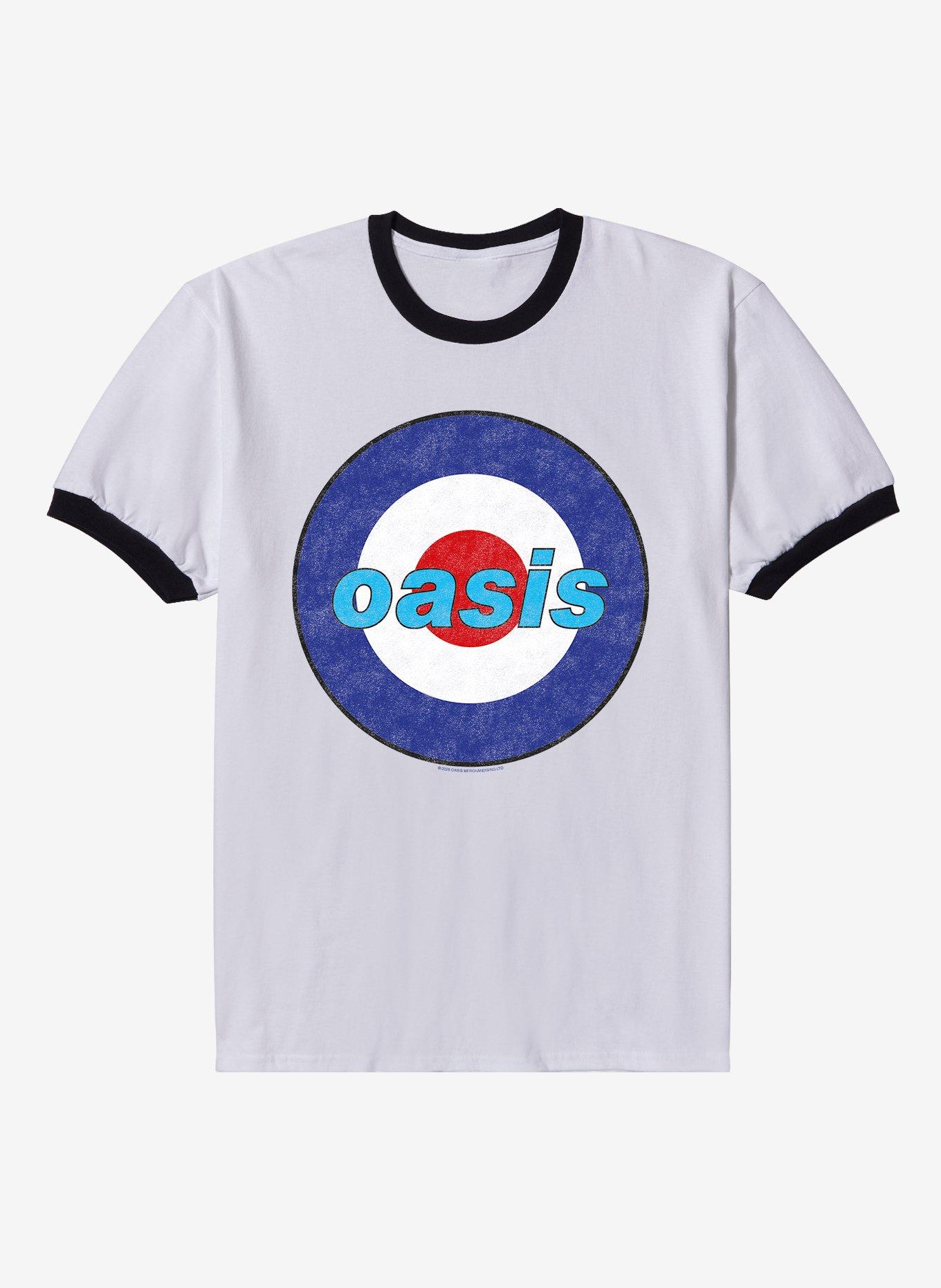 Oasis Bullseye Ringer T-Shirt, , hi-res