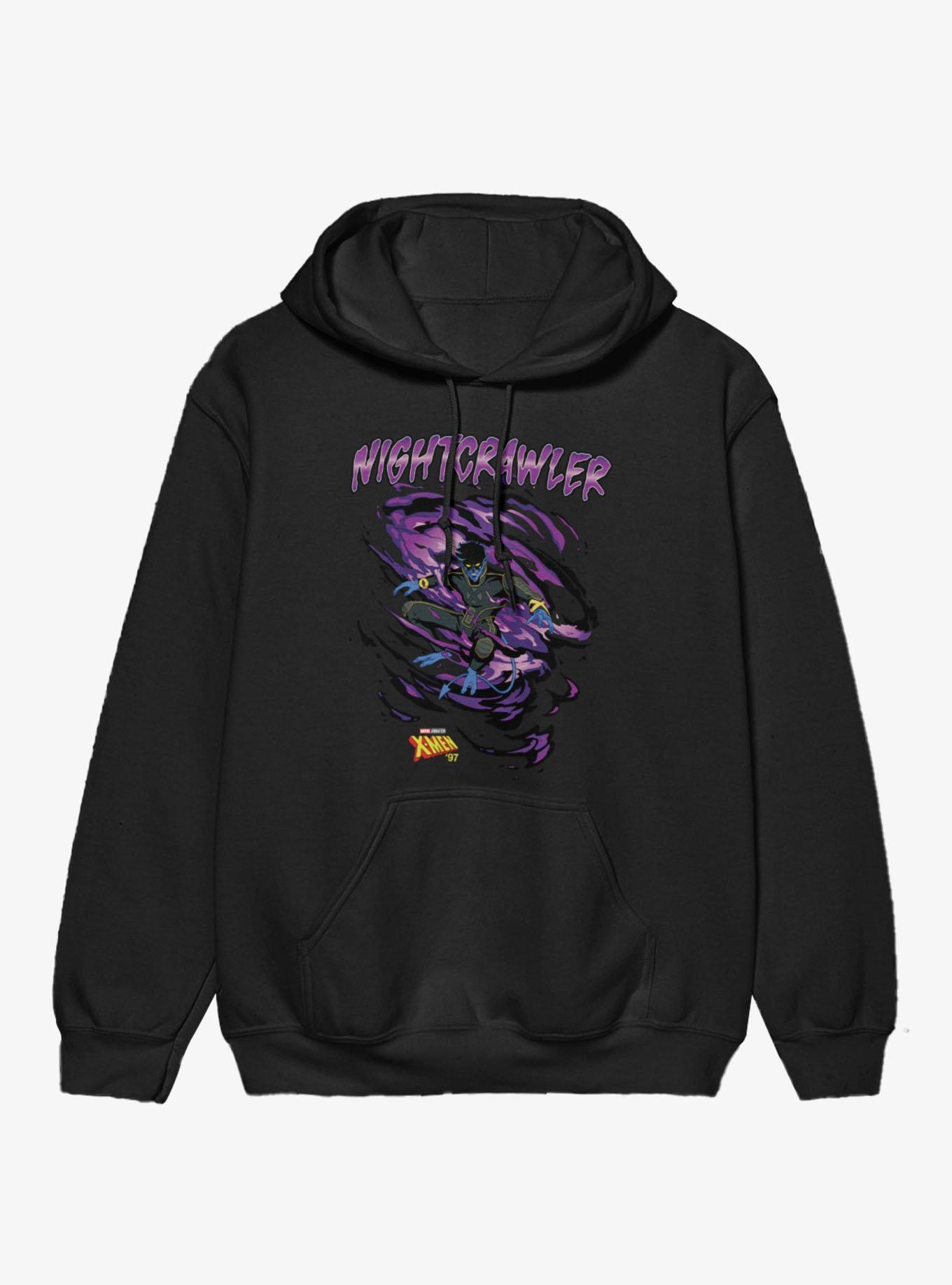 Marvel X-Men 97 Nightcrawler Portal Swirl Hoodie, , hi-res