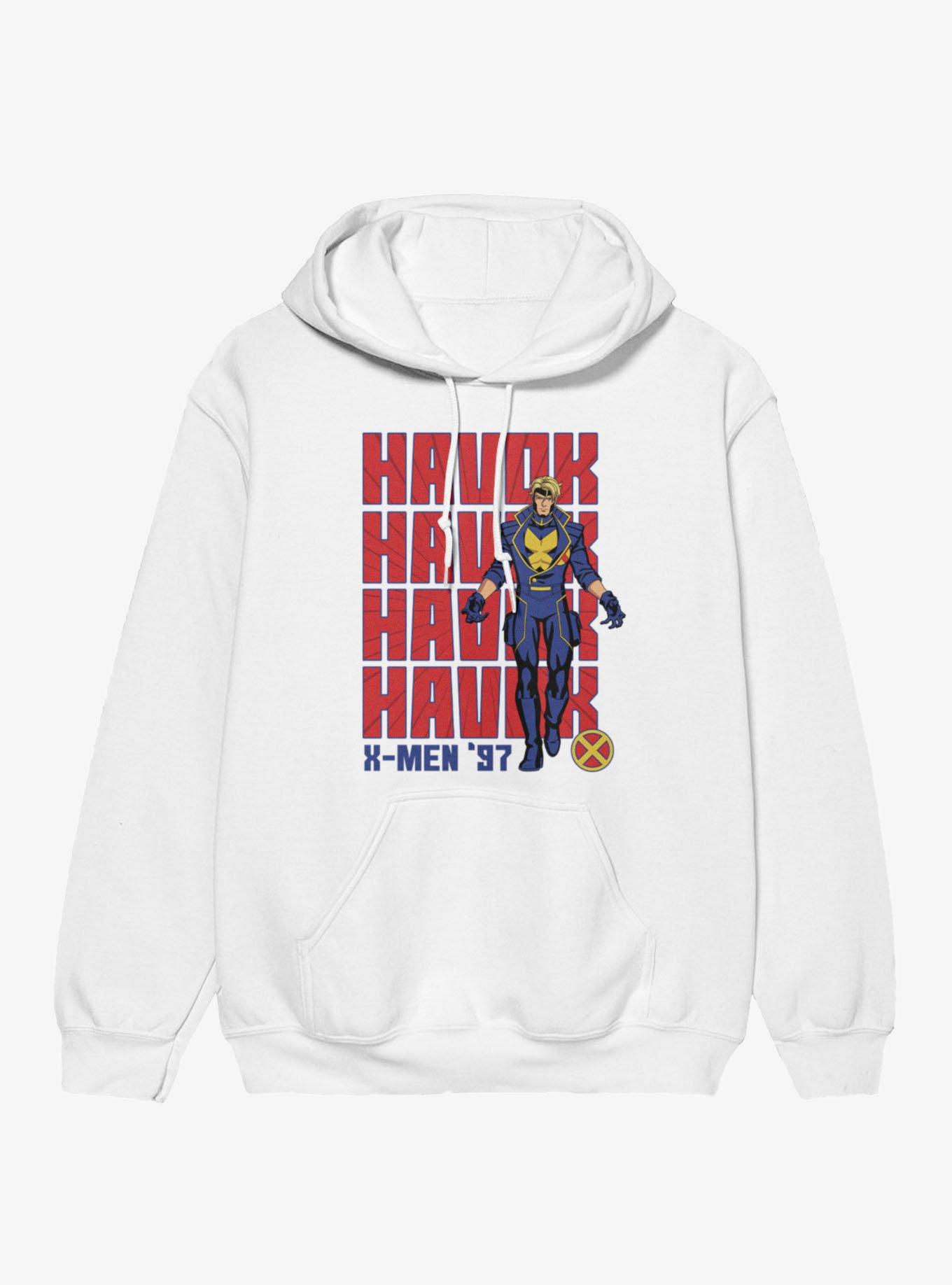 Marvel X-Men 97 Havok Text Stack Hoodie, , hi-res
