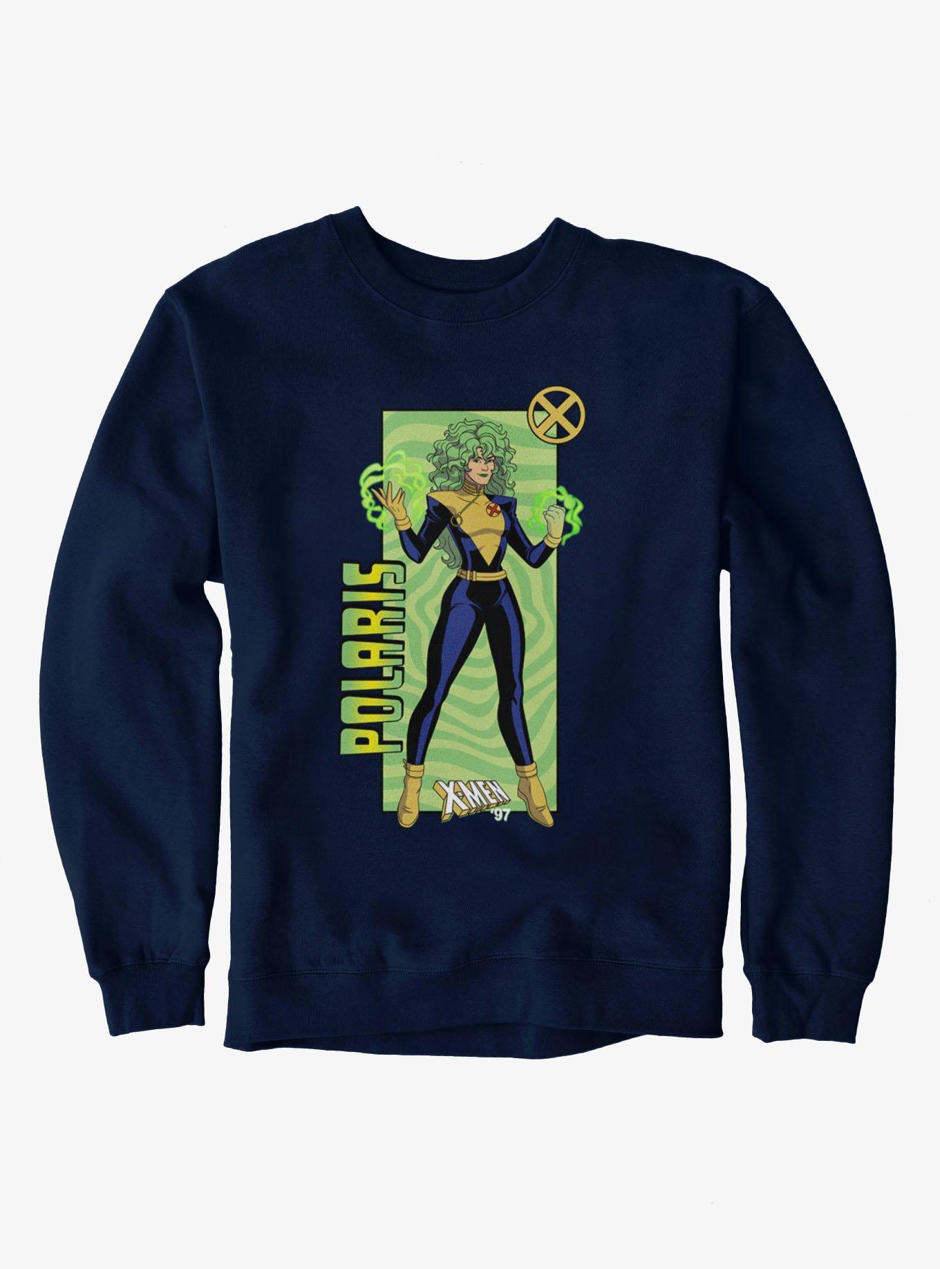 Marvel X-Men 97 Polaris Green Field Forces Sweatshirt