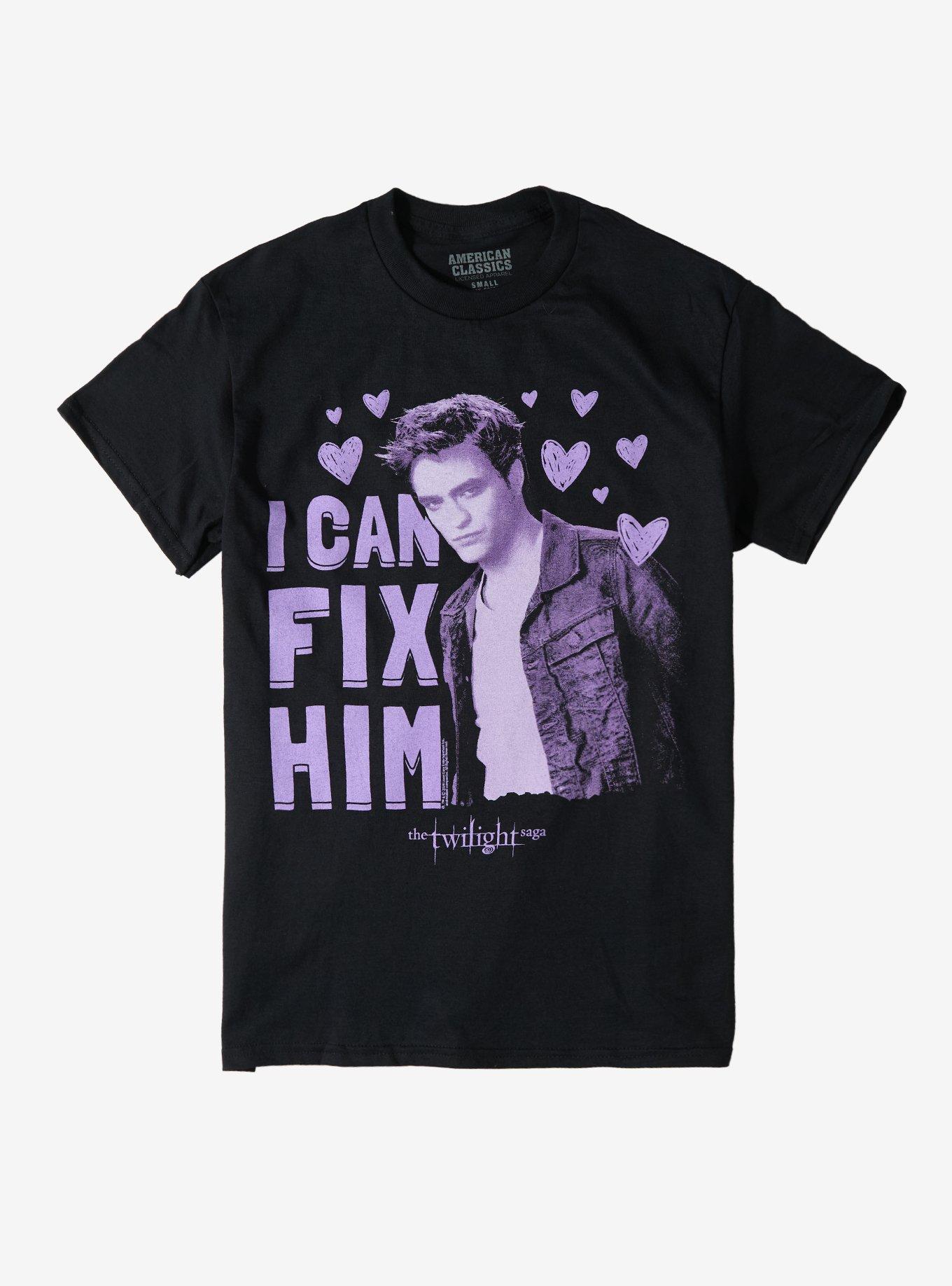The Twilight Saga Edward Fix Him T-Shirt