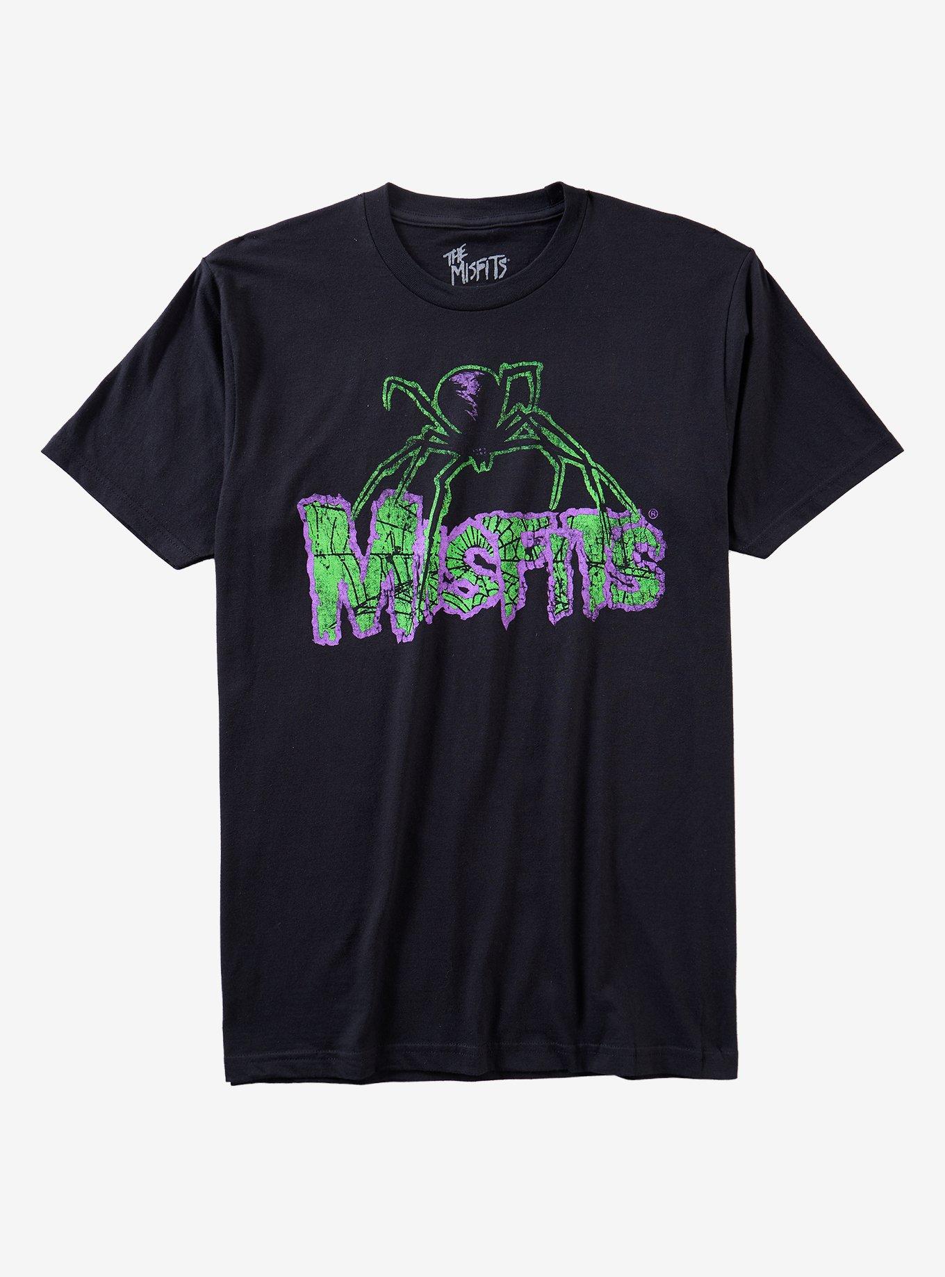 Misfits Spider T-Shirt, , hi-res