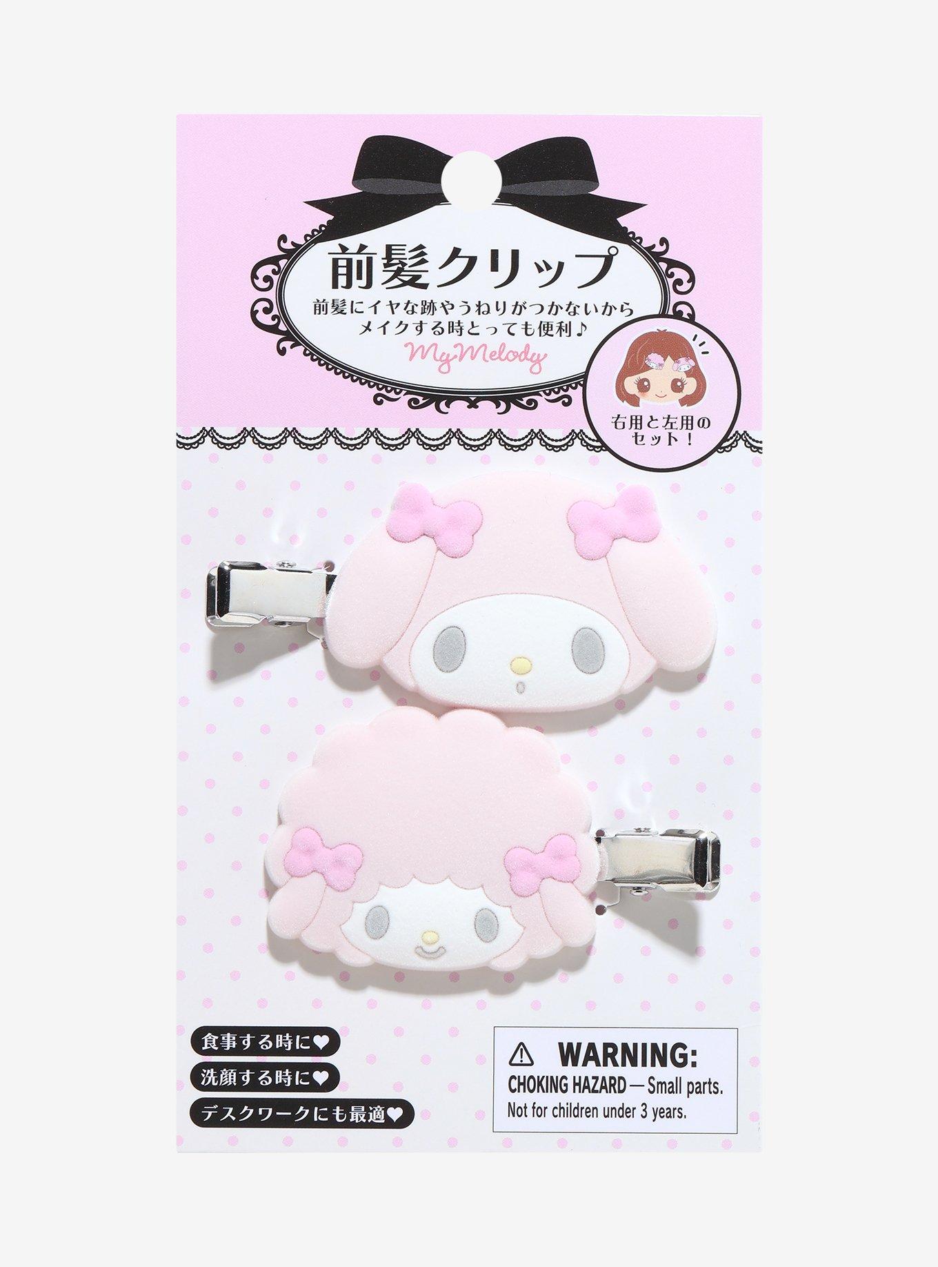 Sanrio Japan Originals My Melody & My Sweet Piano Hair Clip Set, , hi-res