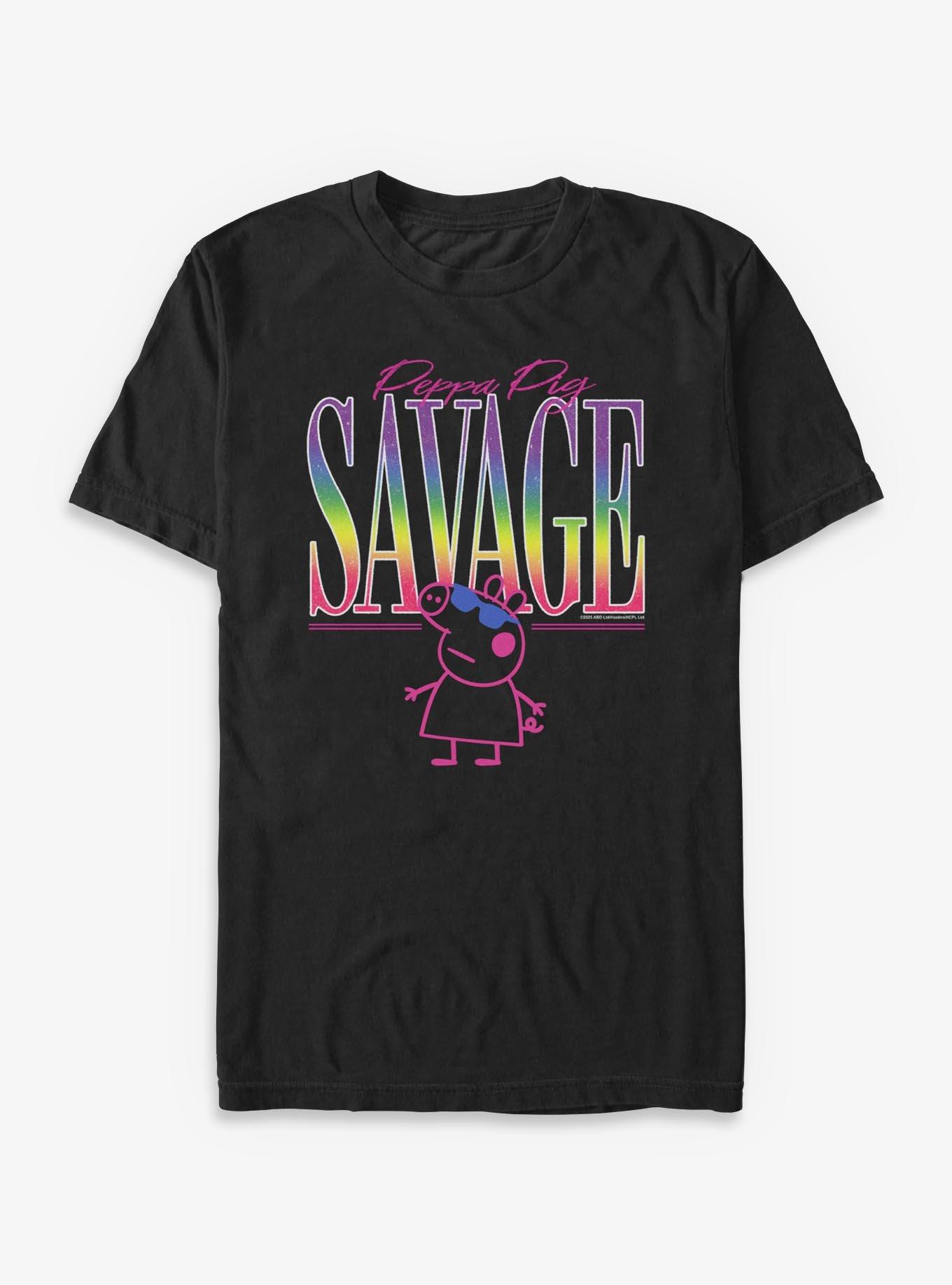 Peppa Pig Peppa Savage Pride Rainbow T-Shirt, , hi-res
