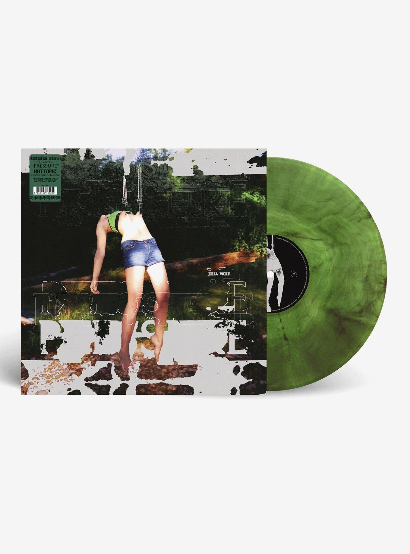Julia Wolf Pressure (Limewire Green Smoke) Vinyl LP Hot Topic Exclusive, , hi-res