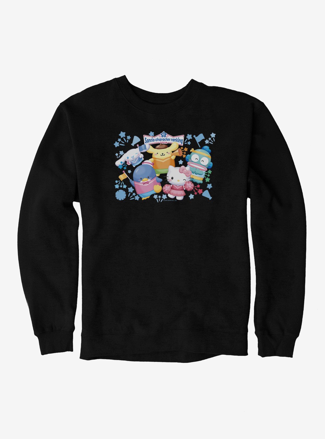 Hello Kitty & Friends Sanrio Character Ranking Sweatshirt, , hi-res