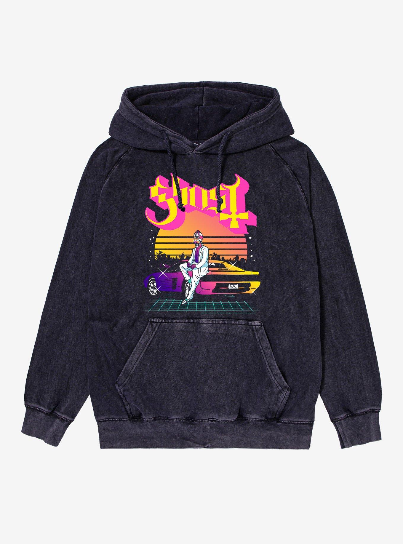 Ghost Papa 2 Vice Mineral Wash Hoodie, , hi-res