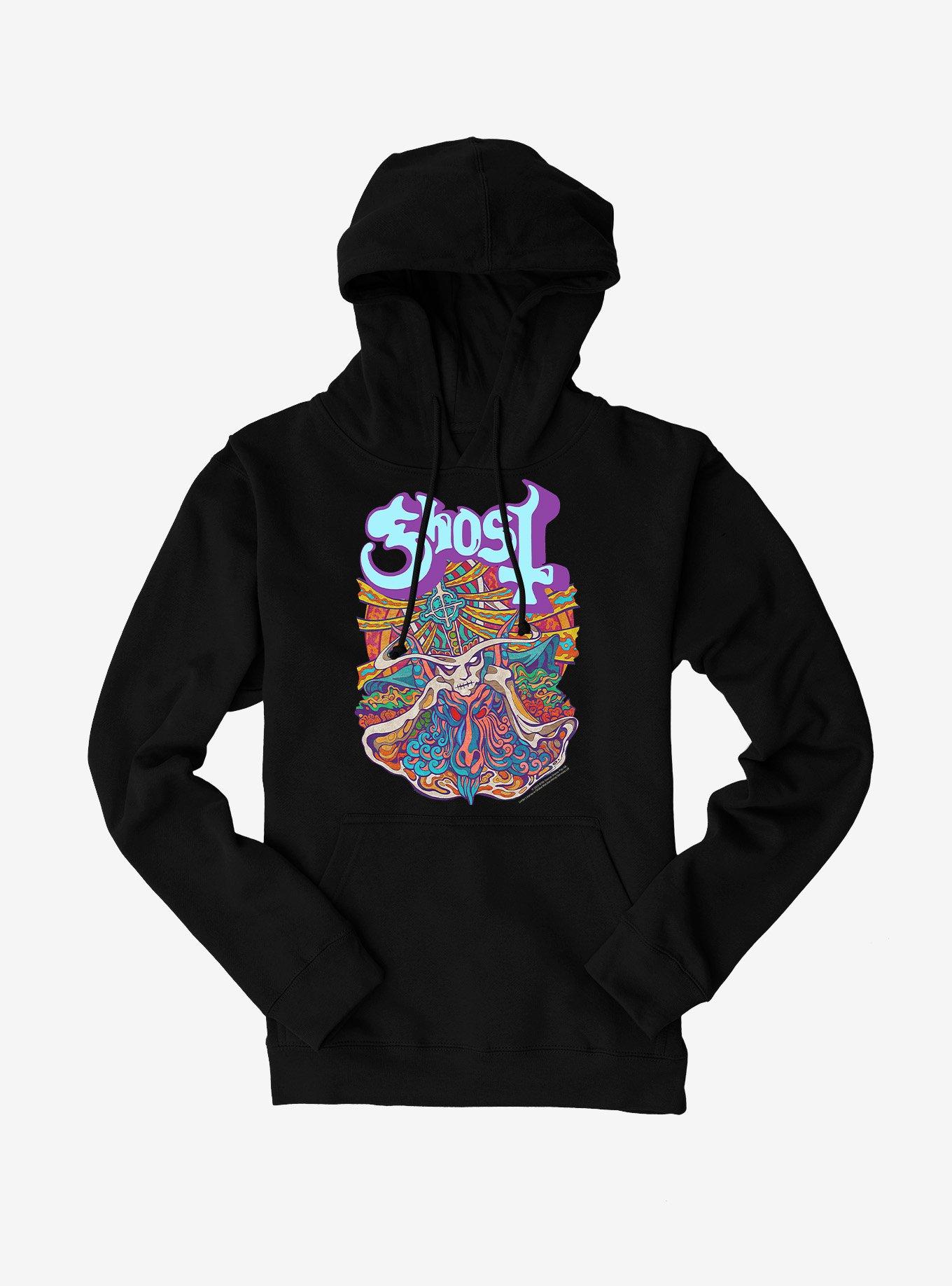 Ghost Seven Inches of Satanic Panic Neon Hoodie, , hi-res