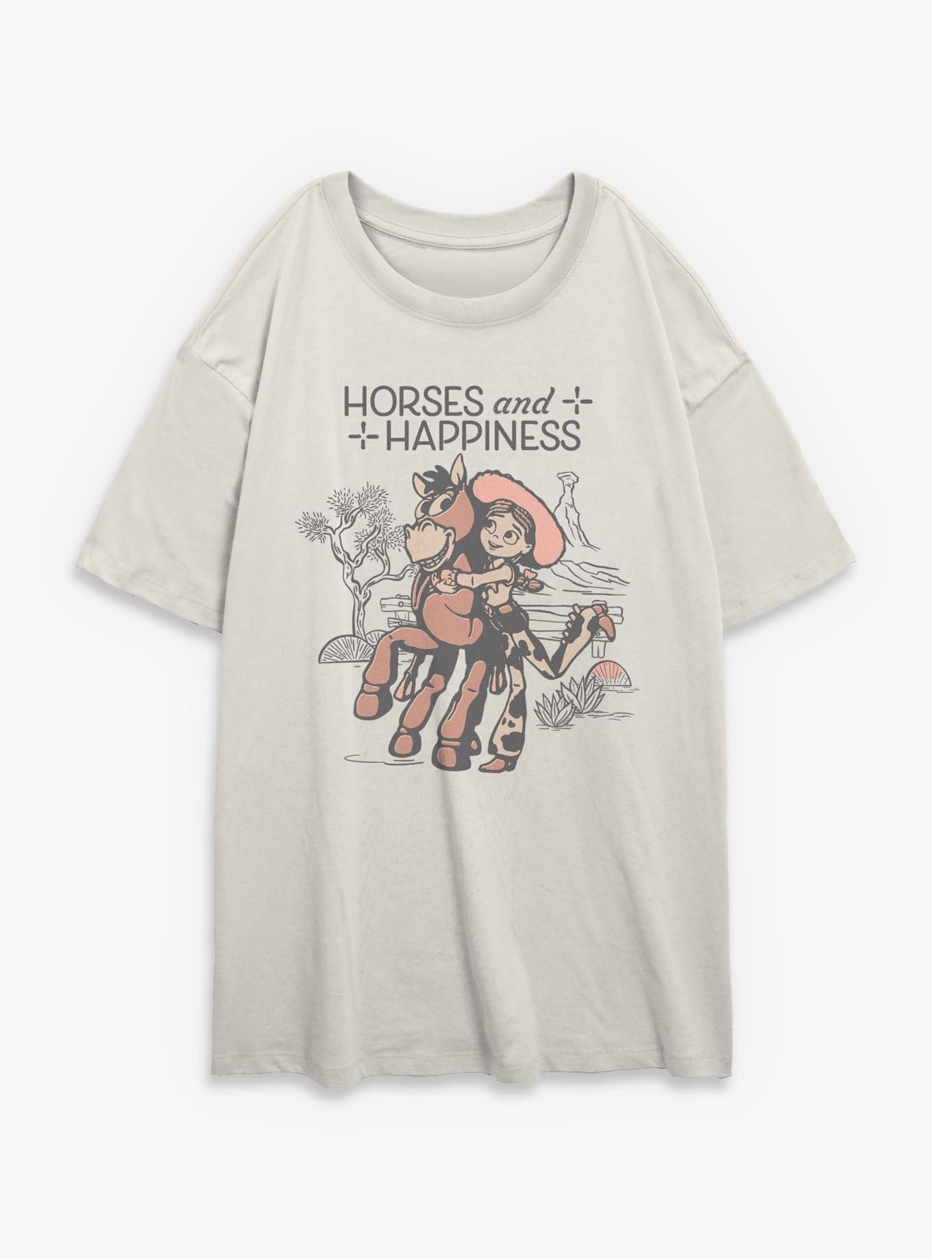 Disney Pixar Toy Story 5 Horses And Happiness Womens Oversized T-Shirt, , hi-res