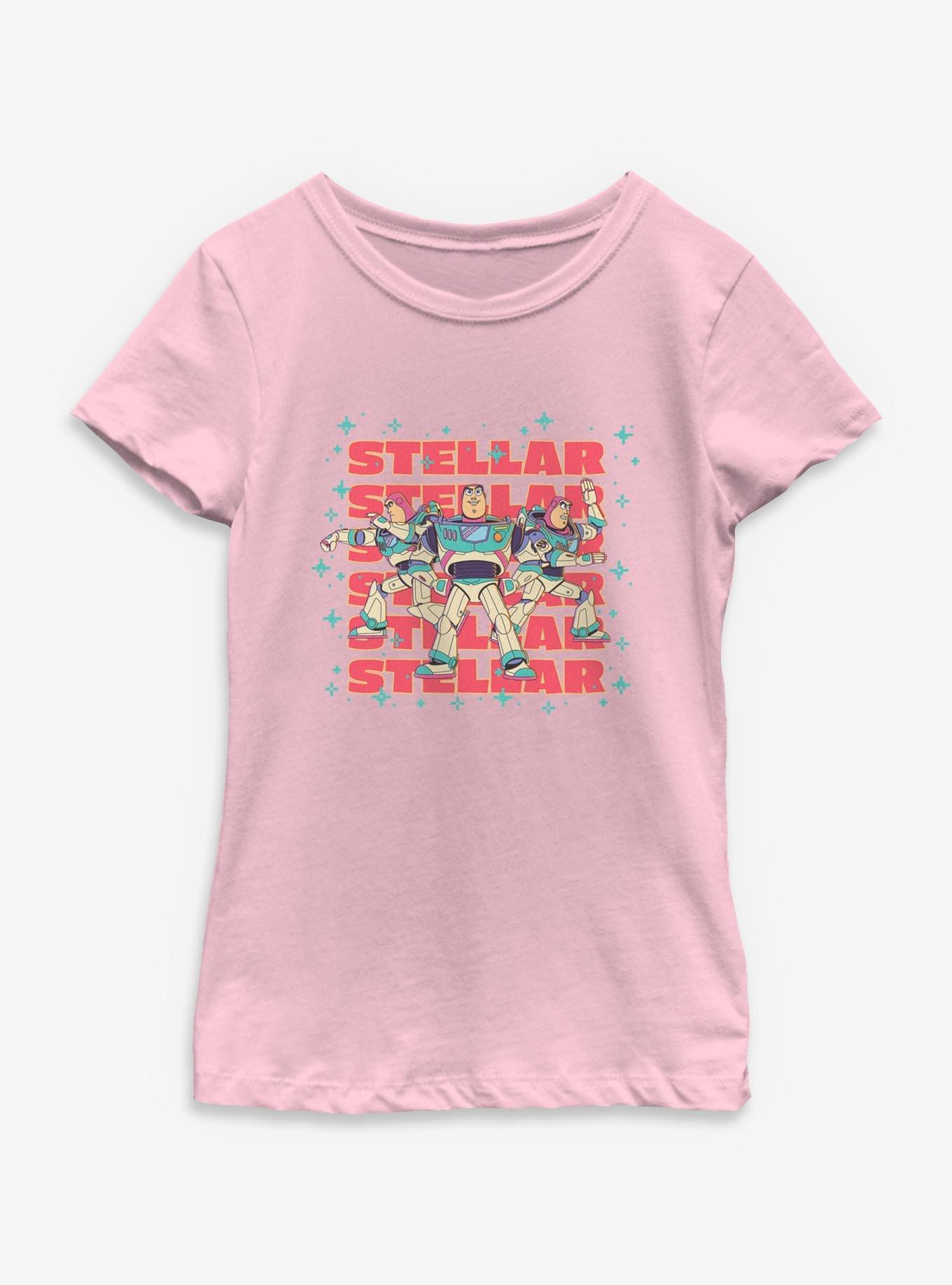 Disney Pixar Toy Story 5 Stellar Stellar Buzz Youth Girls T-Shirt, , hi-res