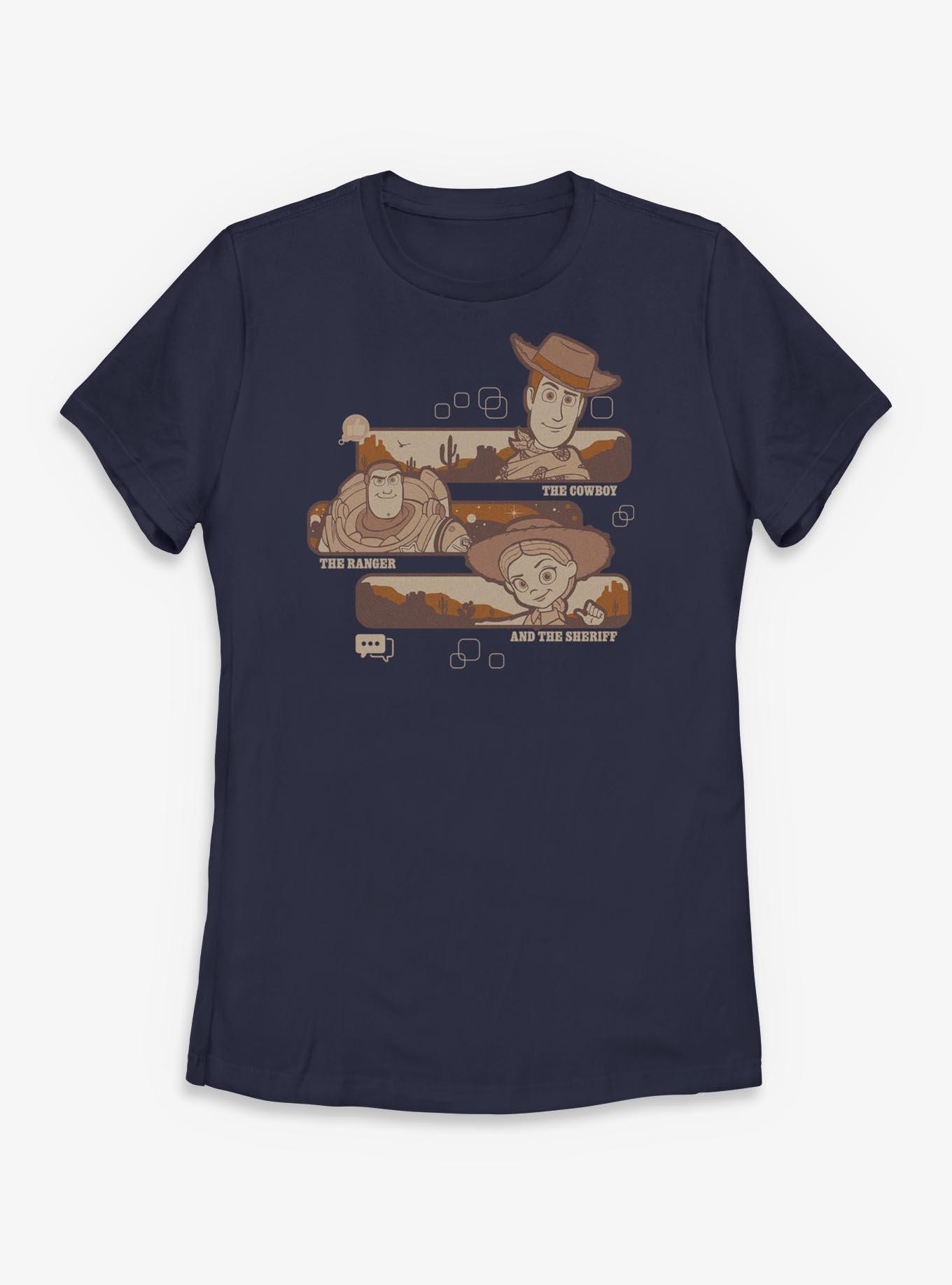 Disney Pixar Toy Story 5 Cowboy Ranger Sheriff Womens T-Shirt, , hi-res