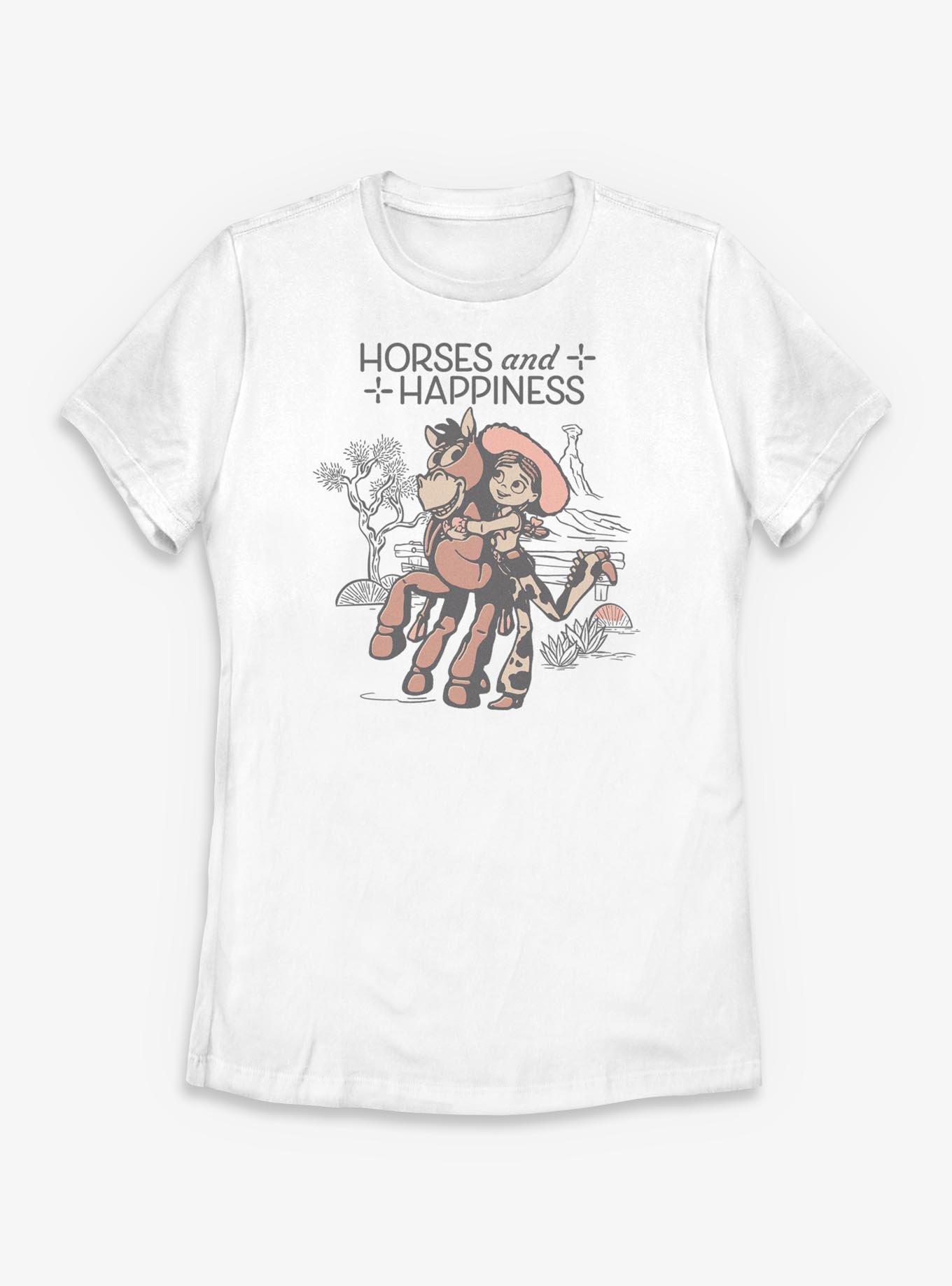 Disney Pixar Toy Story 5 Horses And Happiness Womens T-Shirt