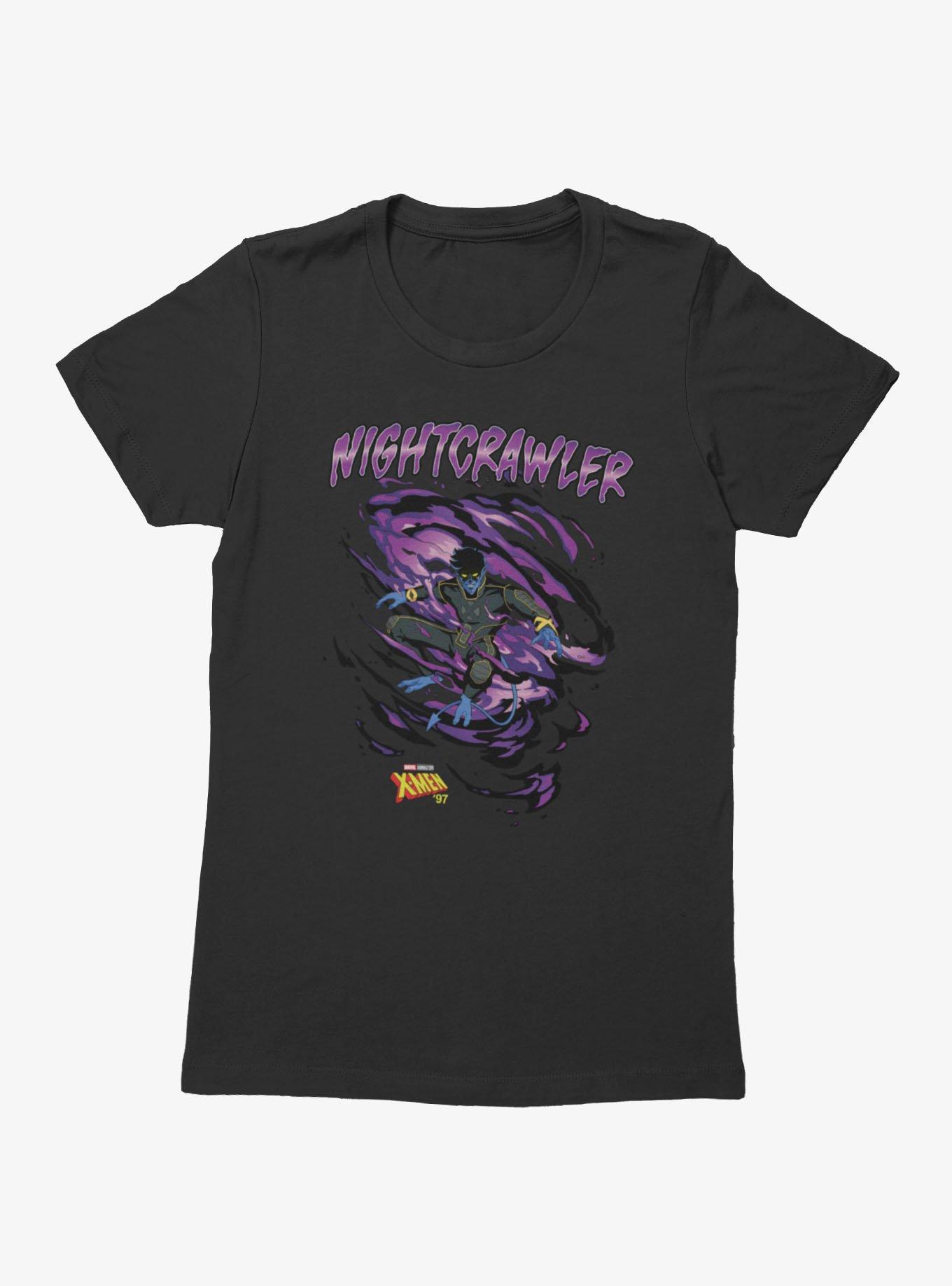 Marvel X-Men 97 Nightcrawler Portal Swirl Womens T-Shirt, , hi-res