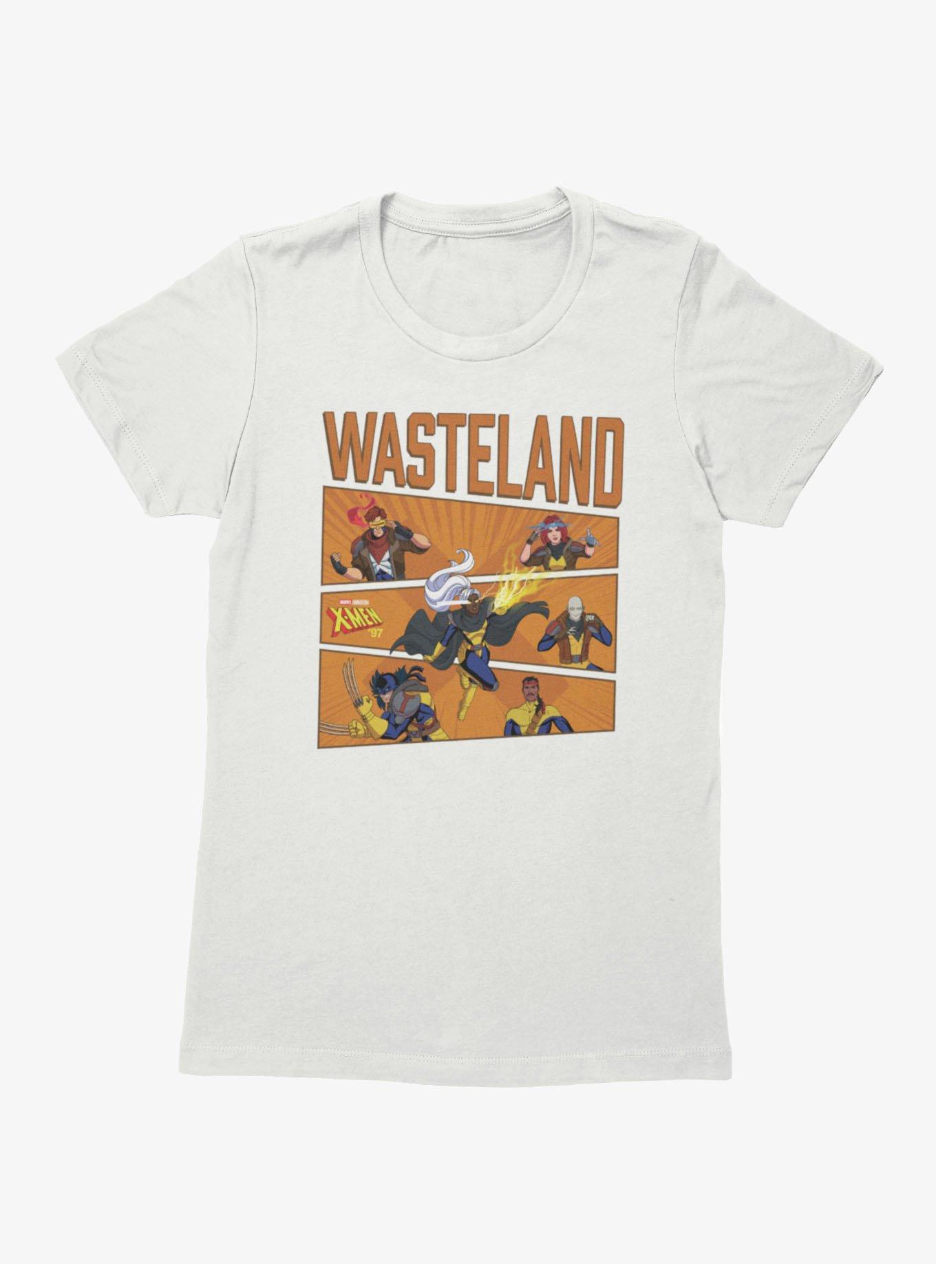 Marvel X-Men 97 Wasteland Panel Team Up Womens T-Shirt
