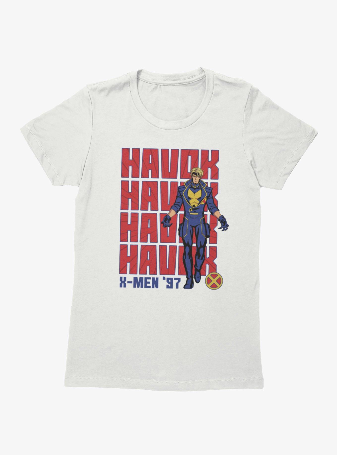Marvel X-Men 97 Havok Text Stack Womens T-Shirt, , hi-res