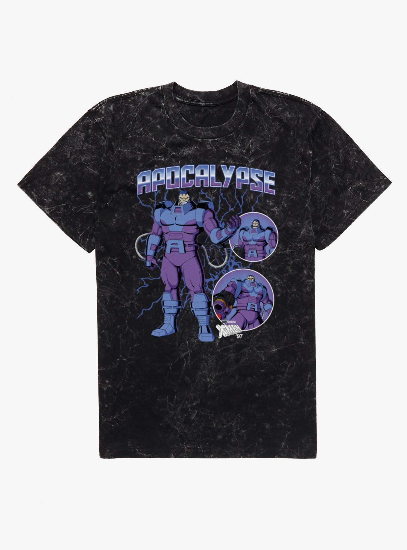 Marvel X-Men 97 Apocalypse Metal Thunder Mineral Wash T-Shirt, , hi-res