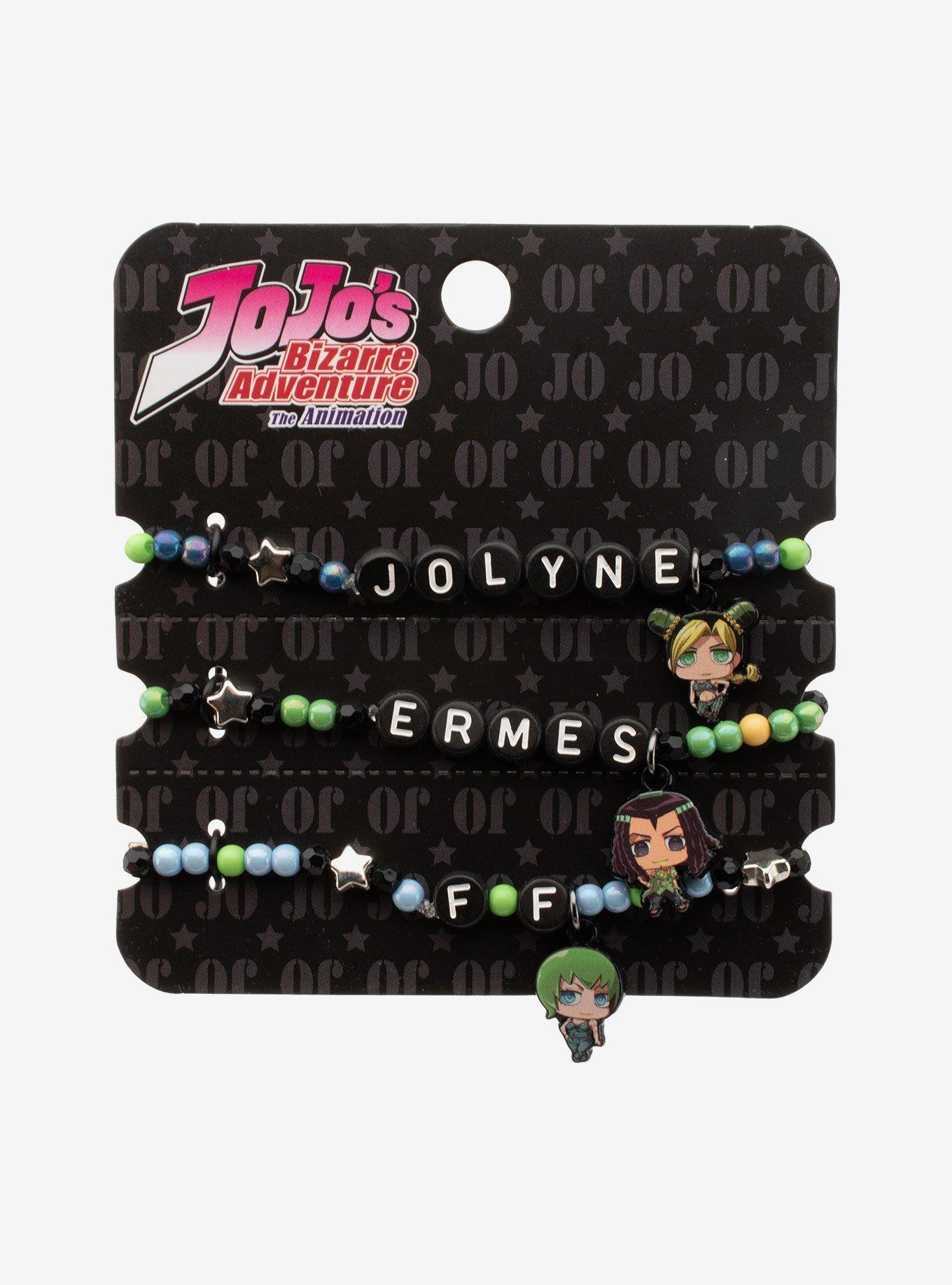 JoJo's Bizarre Adventure Character Bracelet Set