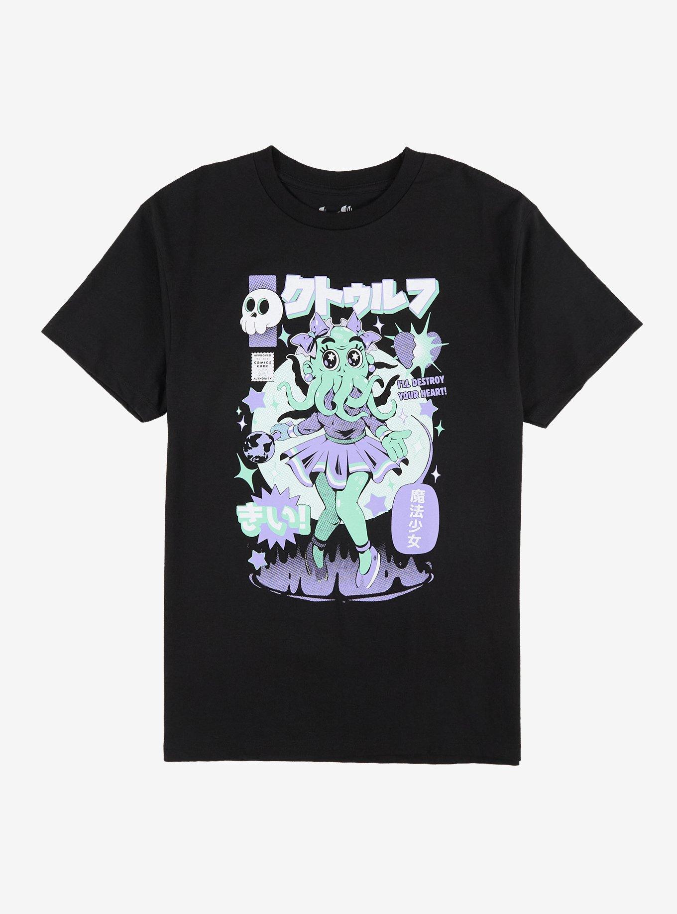 Cute Cthulhu T-Shirt By Ilustrata