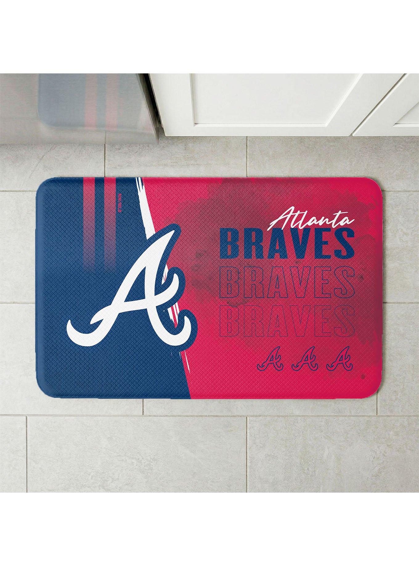 MLB Atlanta Braves Painterly Floor Mat, , hi-res