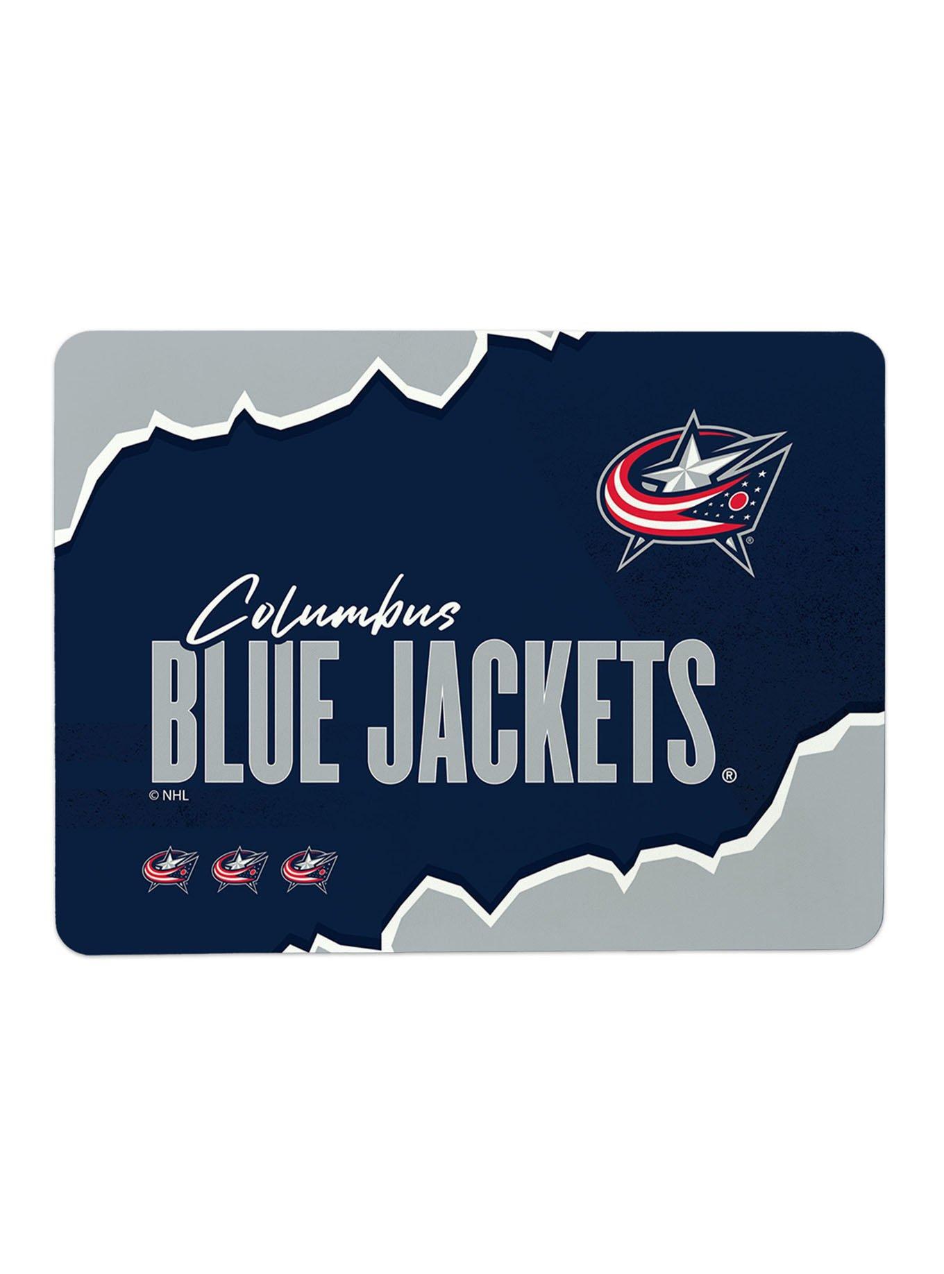 NHL Columbus Blue Jackets Torn Small Mat, , hi-res