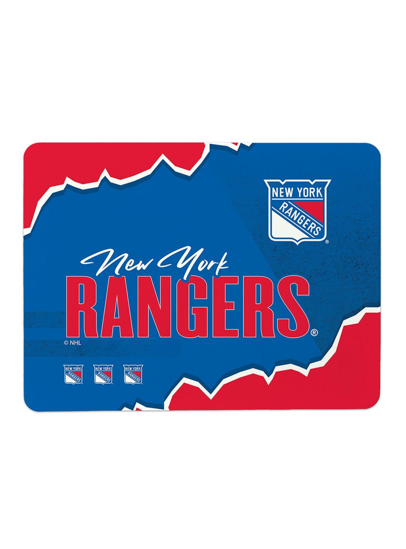 NHL New York Rangers Torn Small Mat, , hi-res