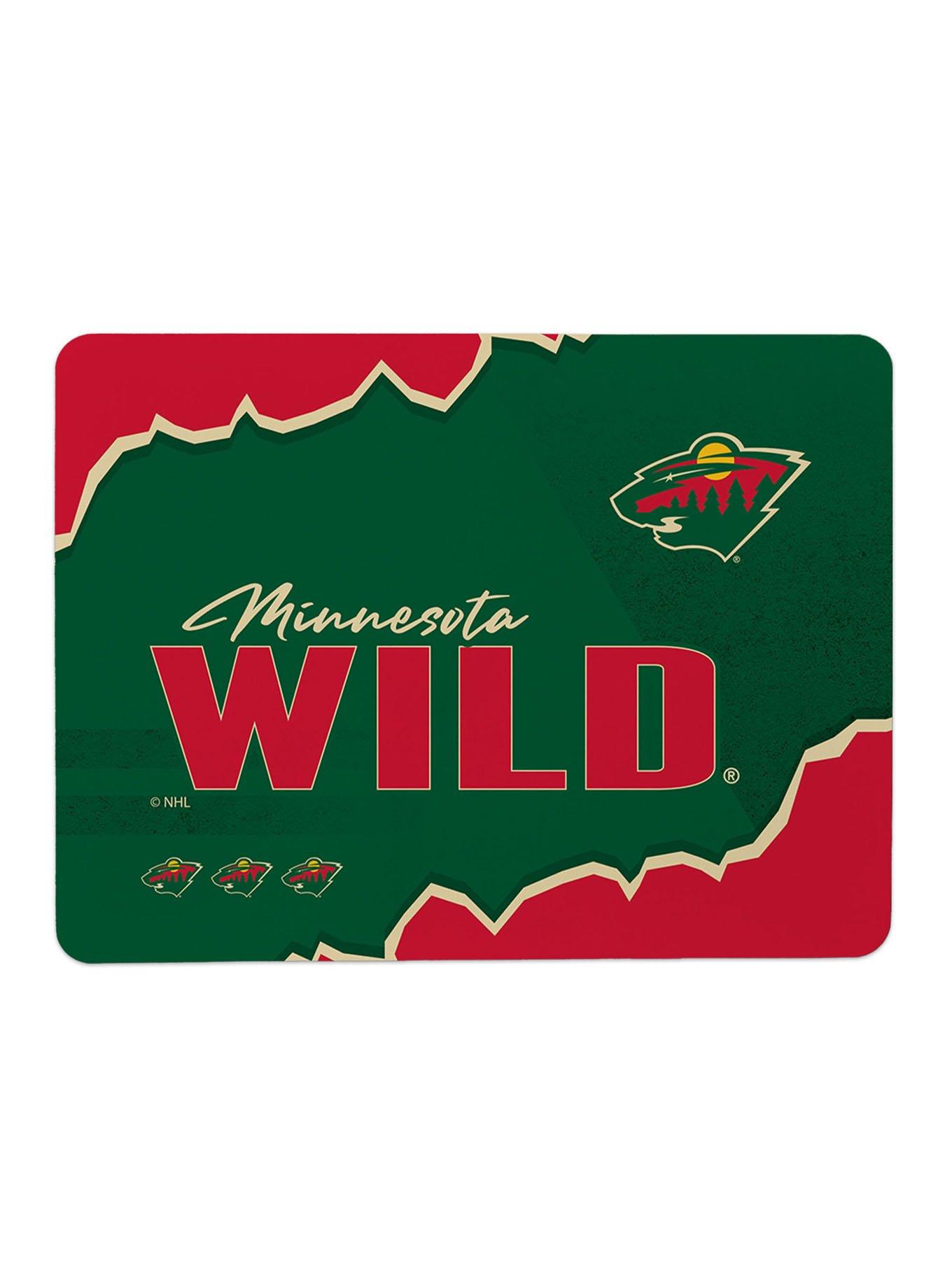 NHL Minnesota Wild Torn Small Mat, , hi-res