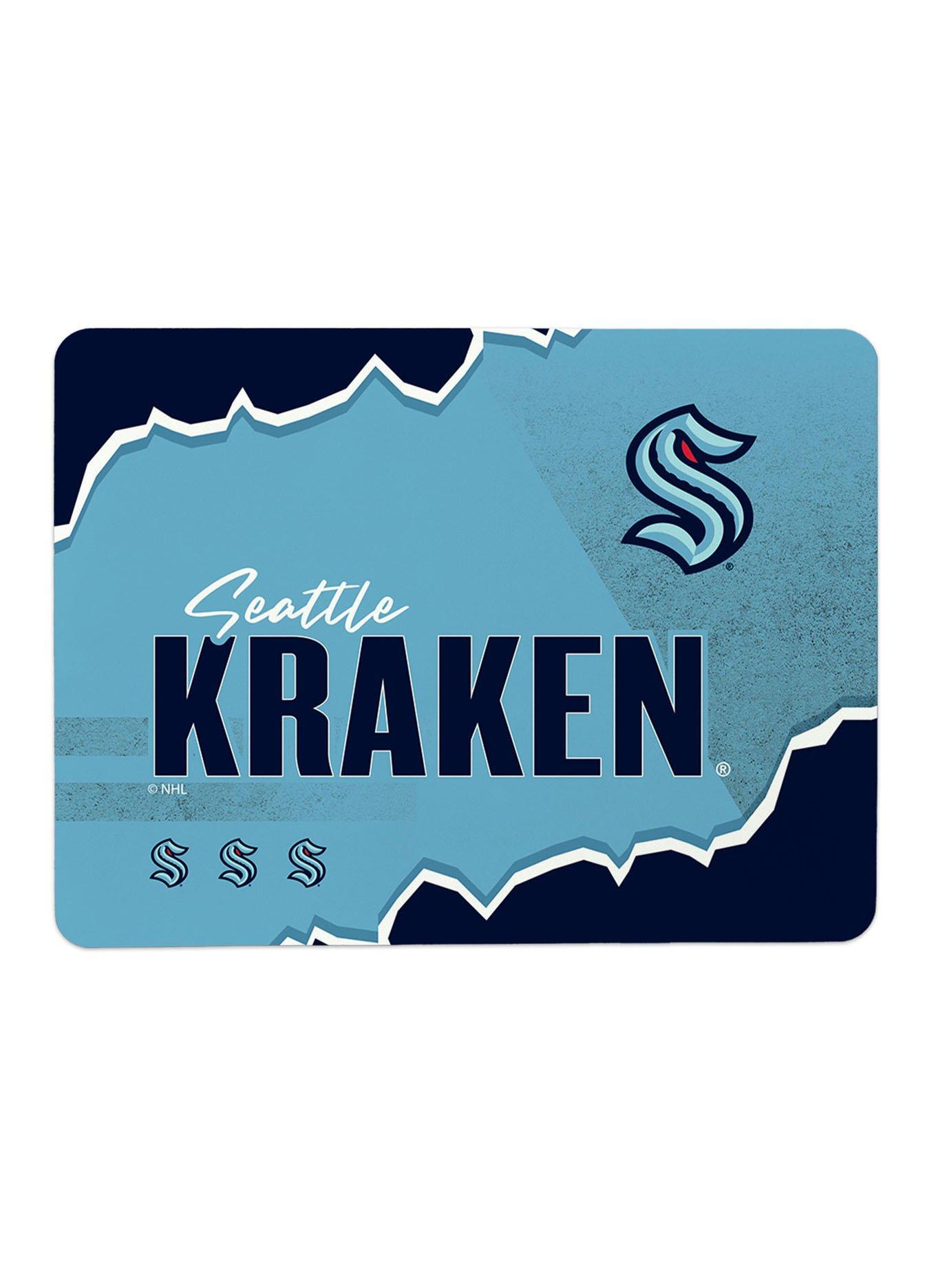 NHL Seattle Kraken Torn Small Mat, , hi-res