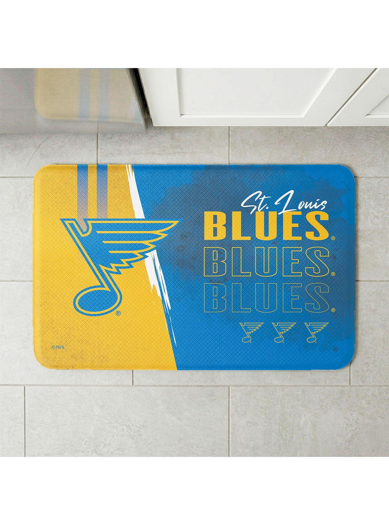 NHL St. Louis Blues Painterly Floor Mat, , hi-res