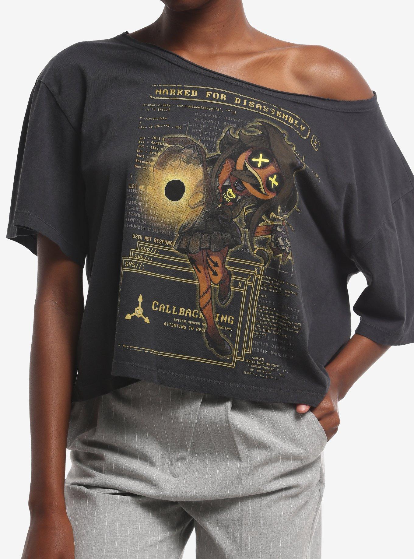 Murder Drones Cyn Girls Off-Shoulder T-Shirt