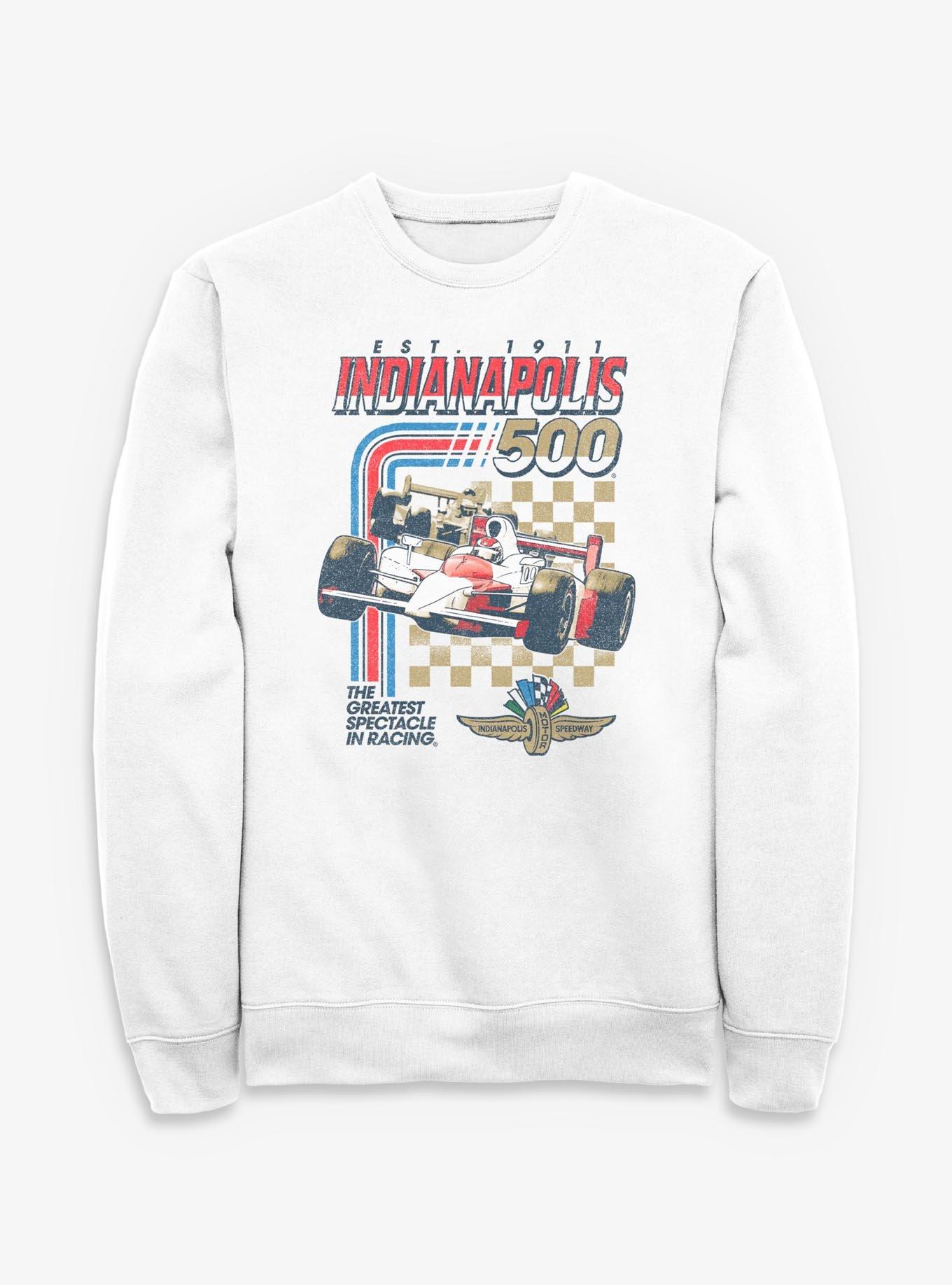 Indy 500 Est 1911 Stripes Sweatshirt