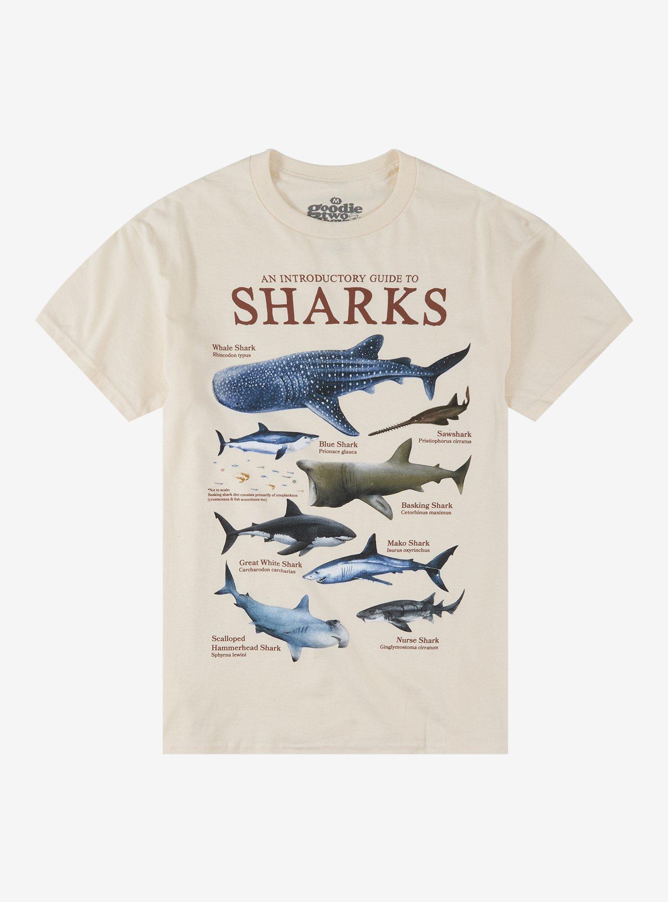 Shark Guide T-Shirt By Goodie Two Sleeves, , hi-res