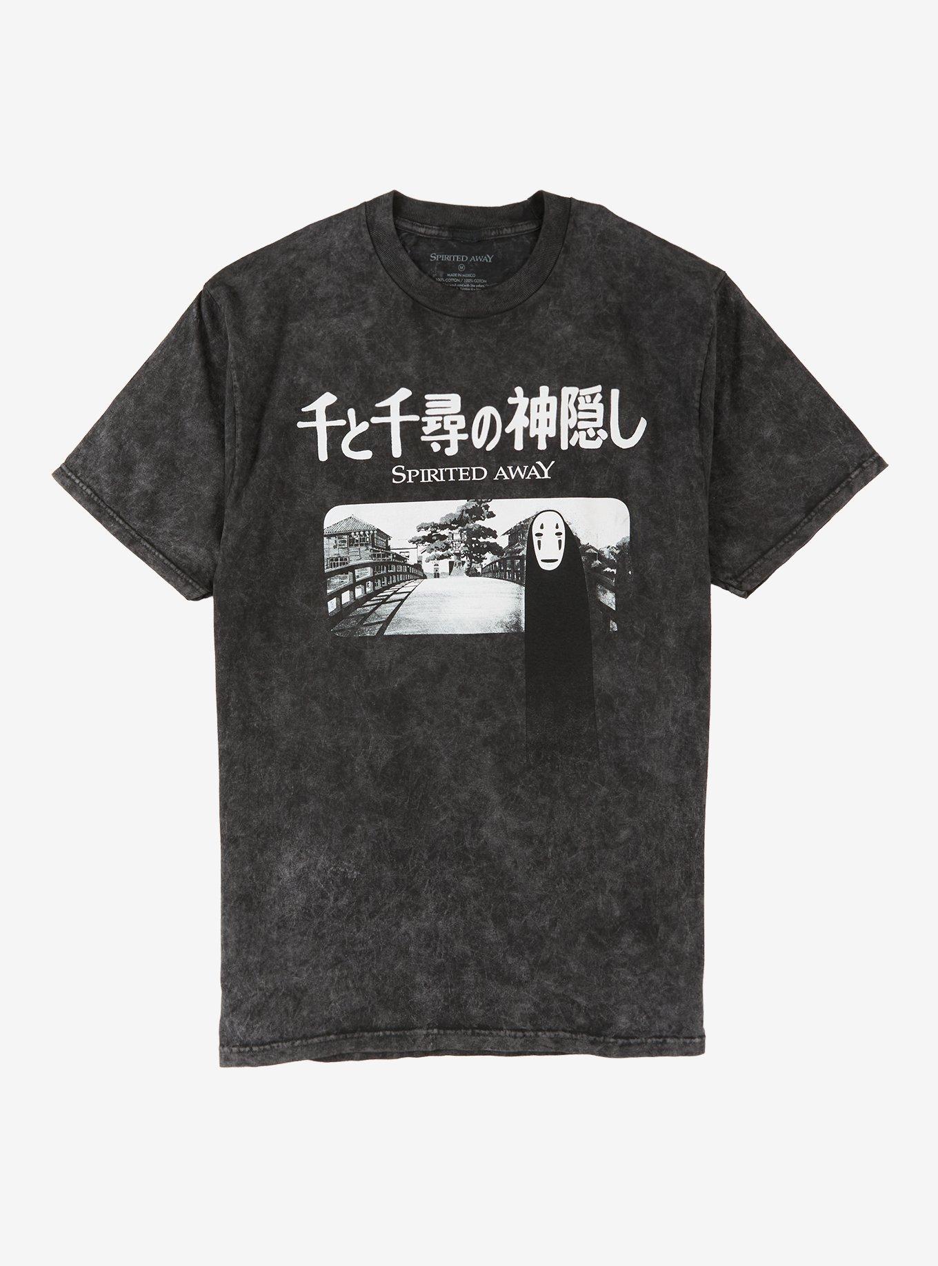 Studio Ghibli&reg; Spirited Away No-Face Monochrome Dark Wash T-Shirt, , hi-res