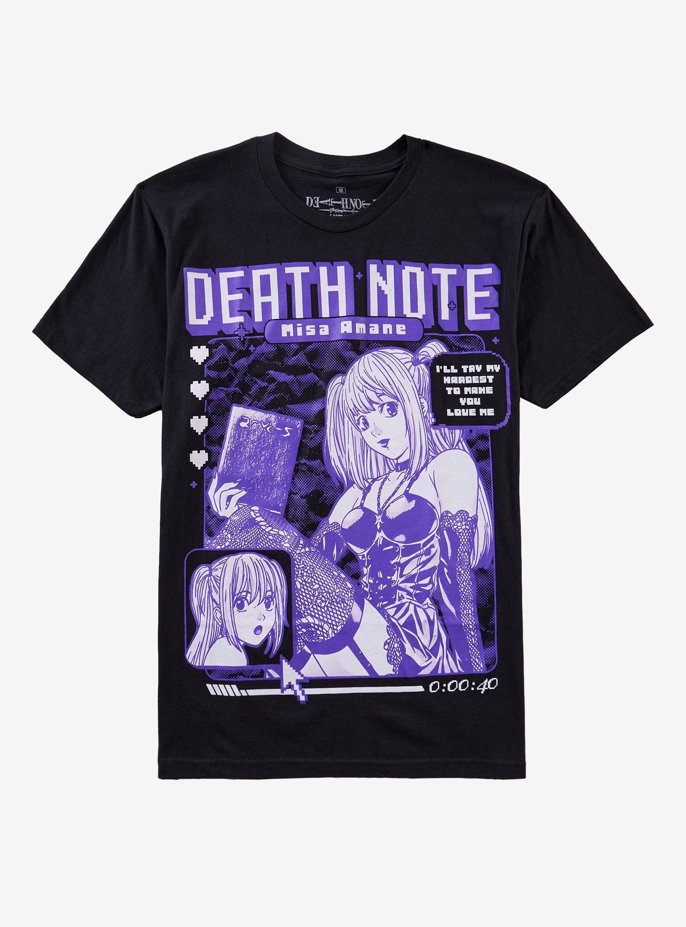 Death Note Misa Purple Tonal T-Shirt, , hi-res
