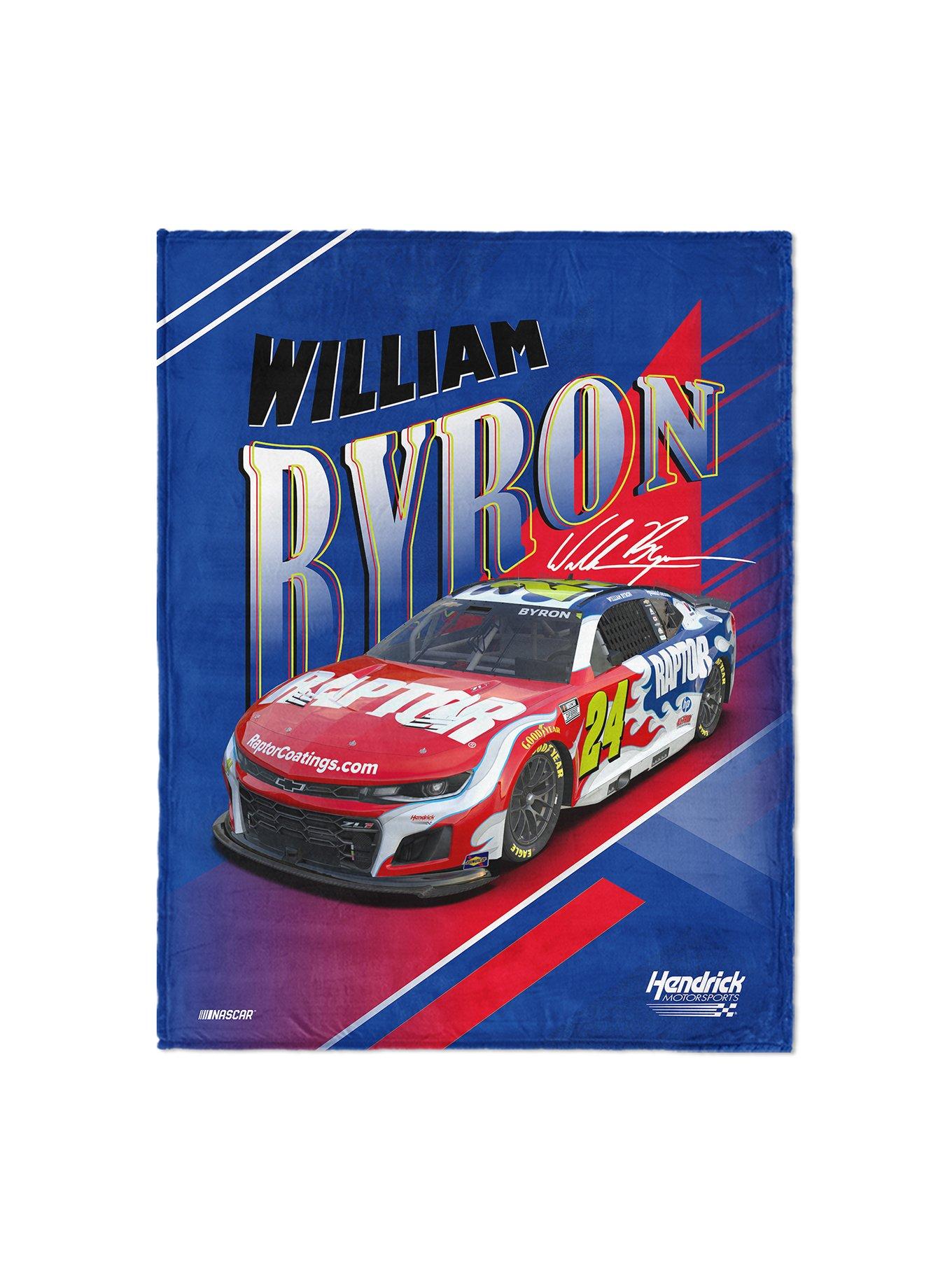 NASCAR William Byron Comet Car Silk Touch Throw Blanket, , hi-res
