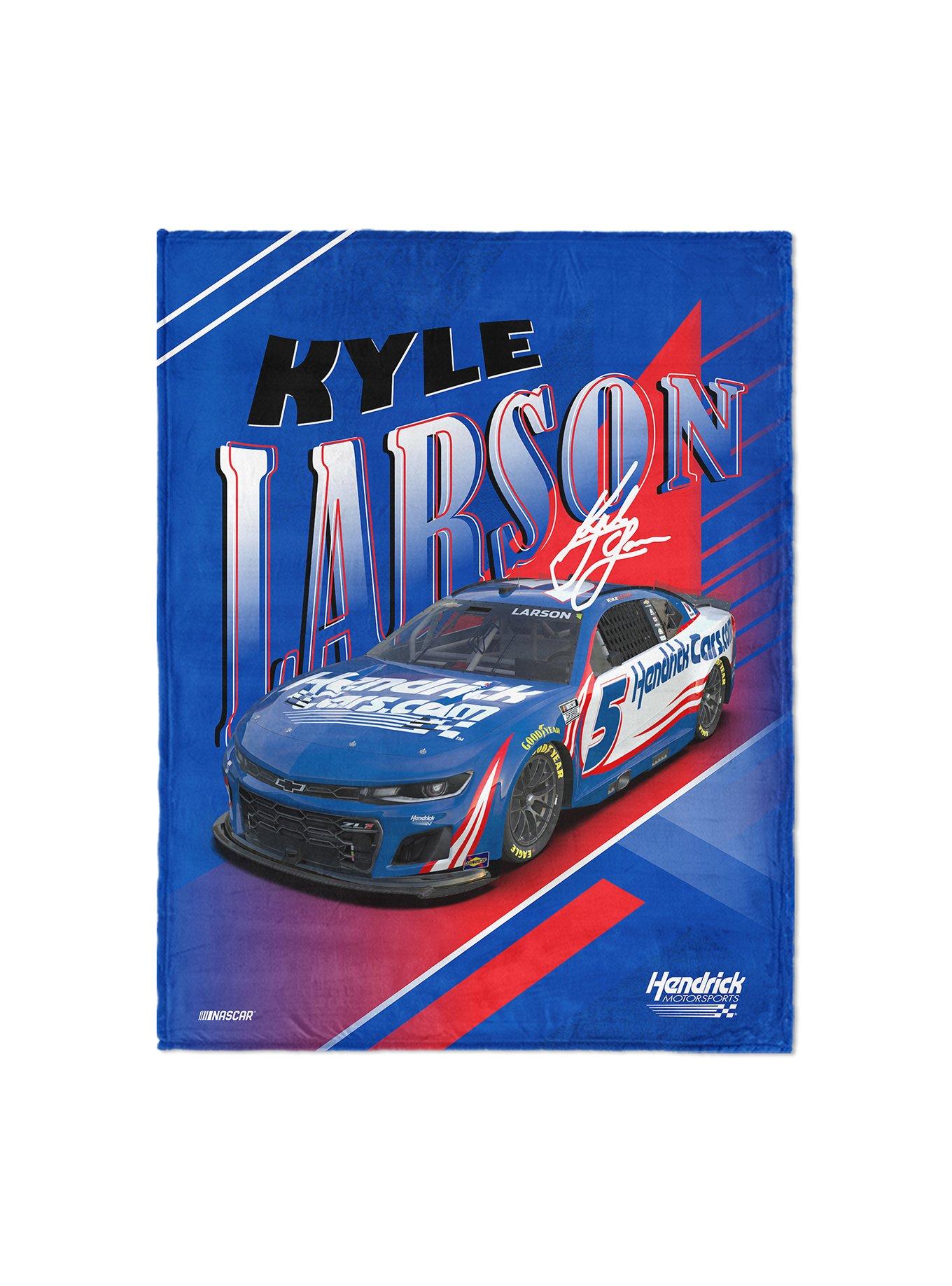 NASCAR Kyle Larson Comet Car Silk Touch Throw Blanket, , hi-res