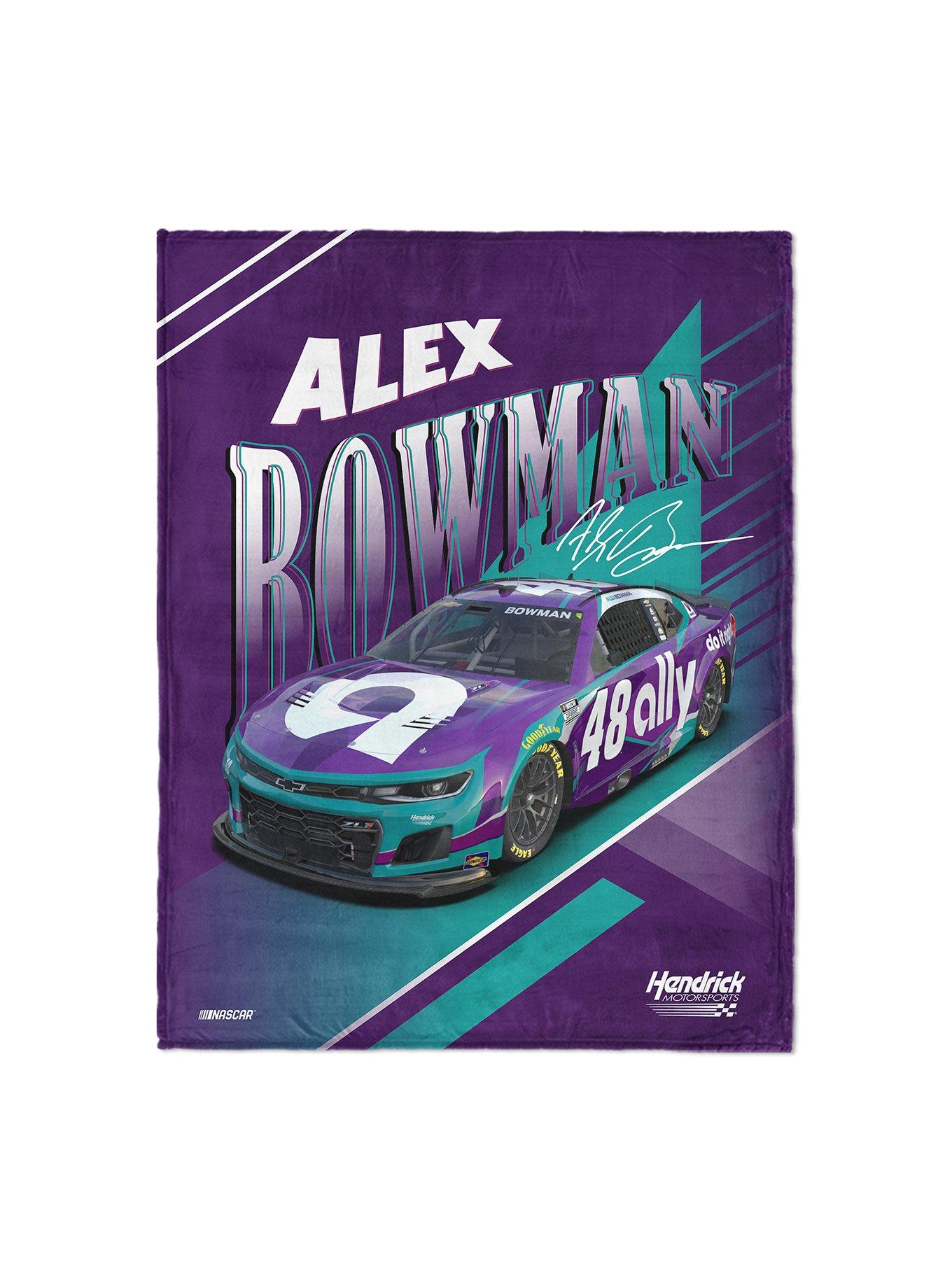 NASCAR Alex Bowman Comet Car Silk Touch Throw Blanket