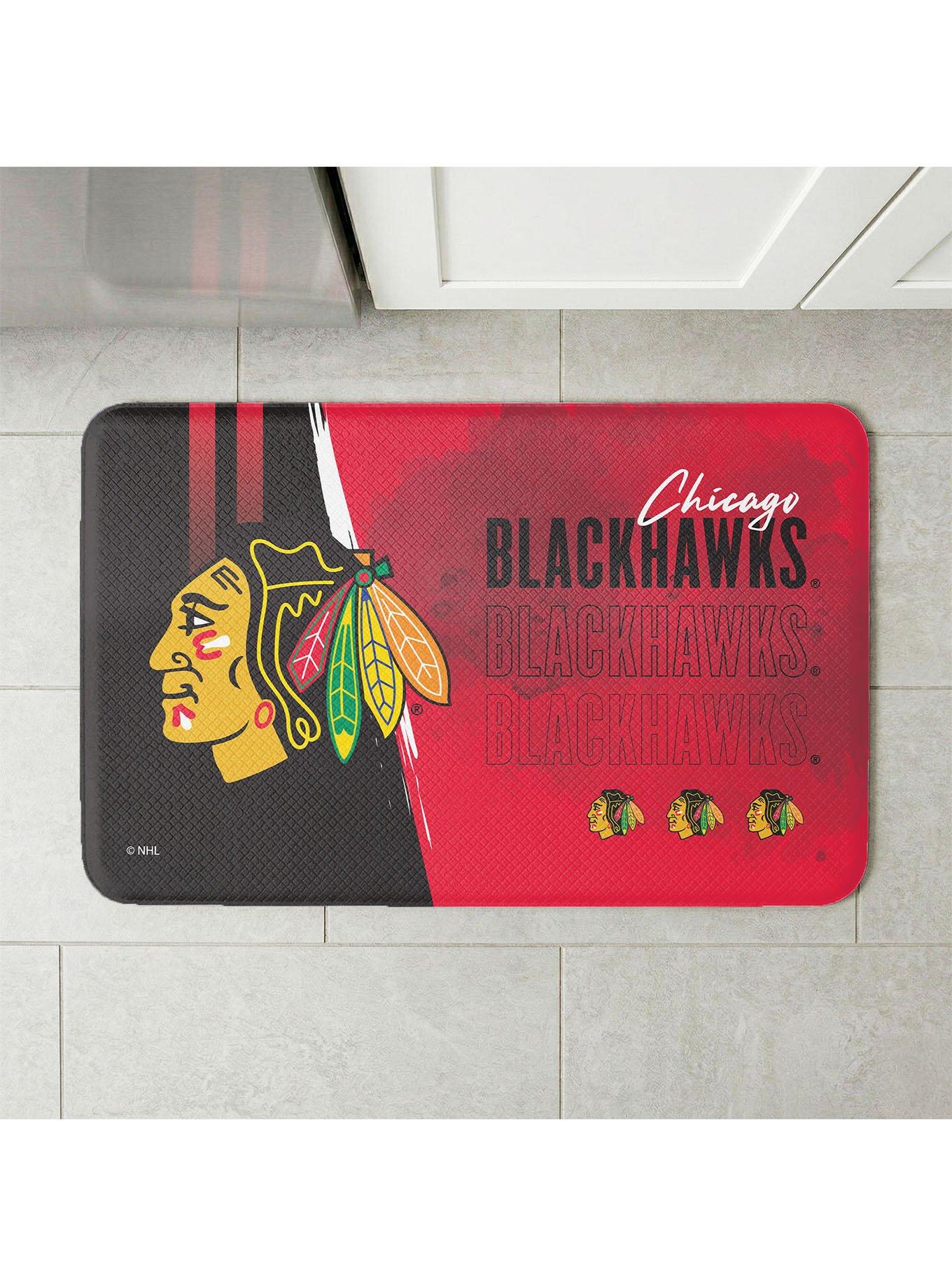 NHL Chicago Blackhawks Painterly Floor Mat