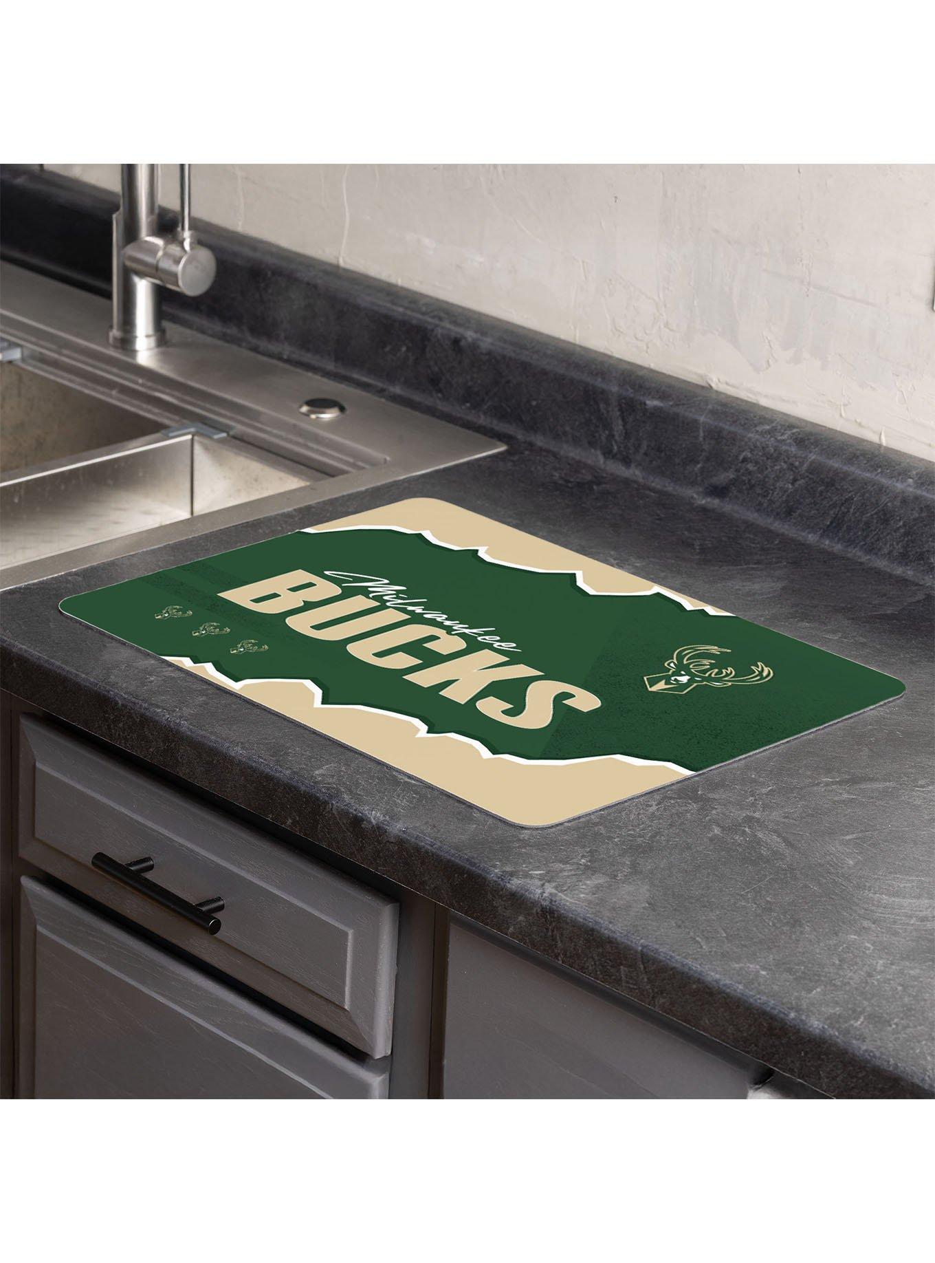 NBA Milwaukee Bucks Torn Small Mat, , hi-res