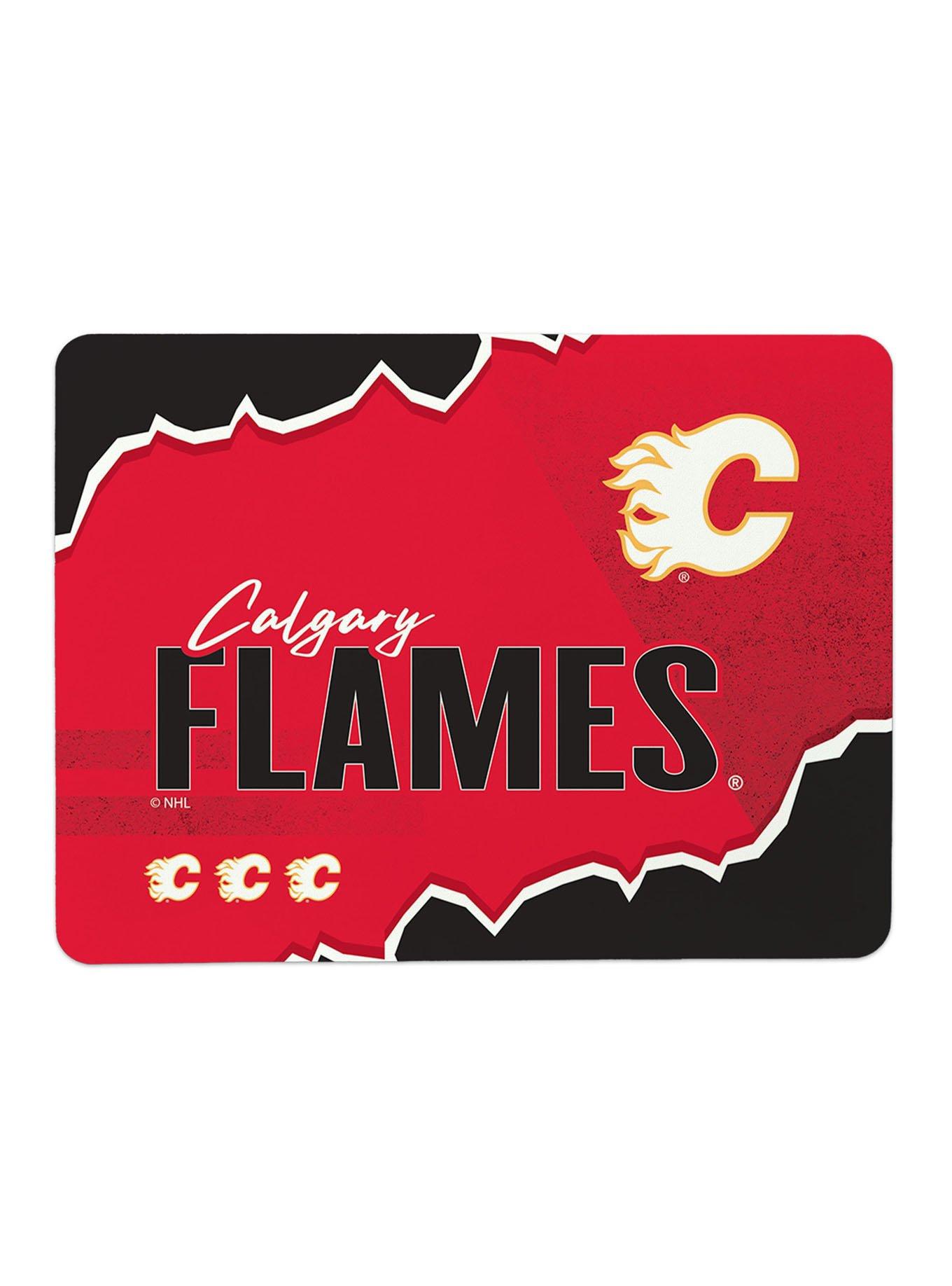 NHL Calgary Flames Torn Small Mat