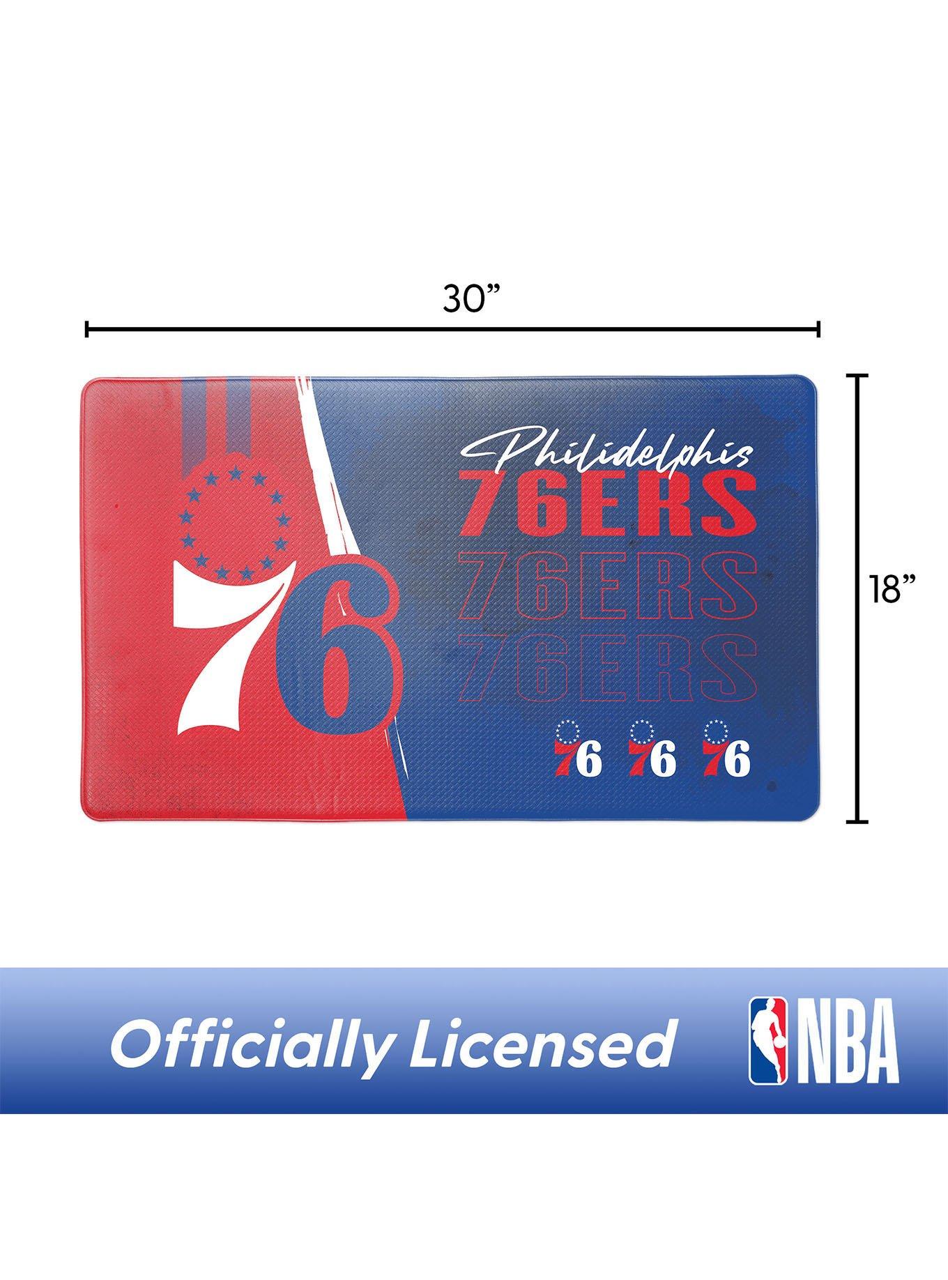 NBA Philadelphia 76ers Painterly Floor Mat, , hi-res