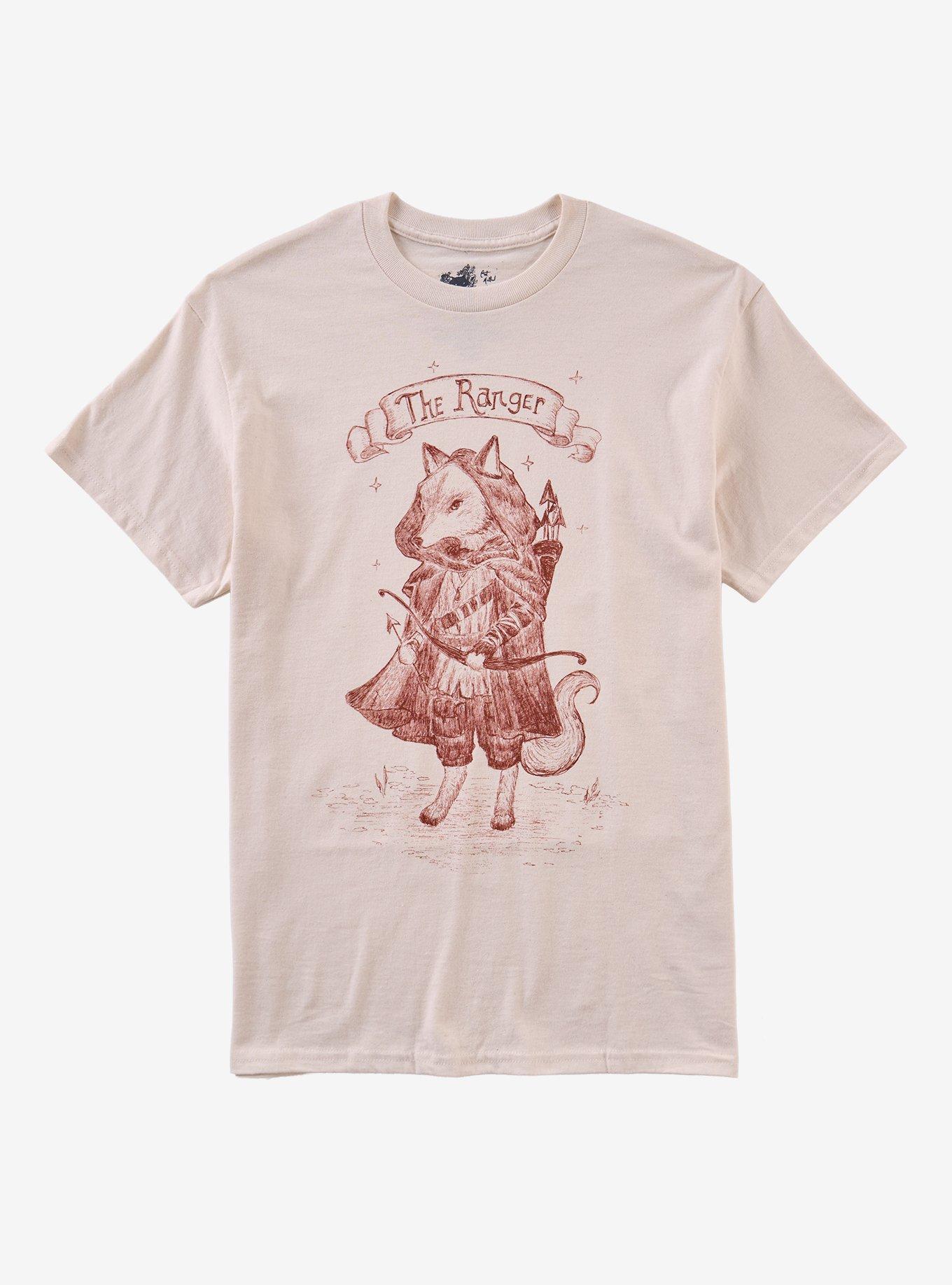 Fox Ranger T-Shirt By Cat Mallard, , hi-res