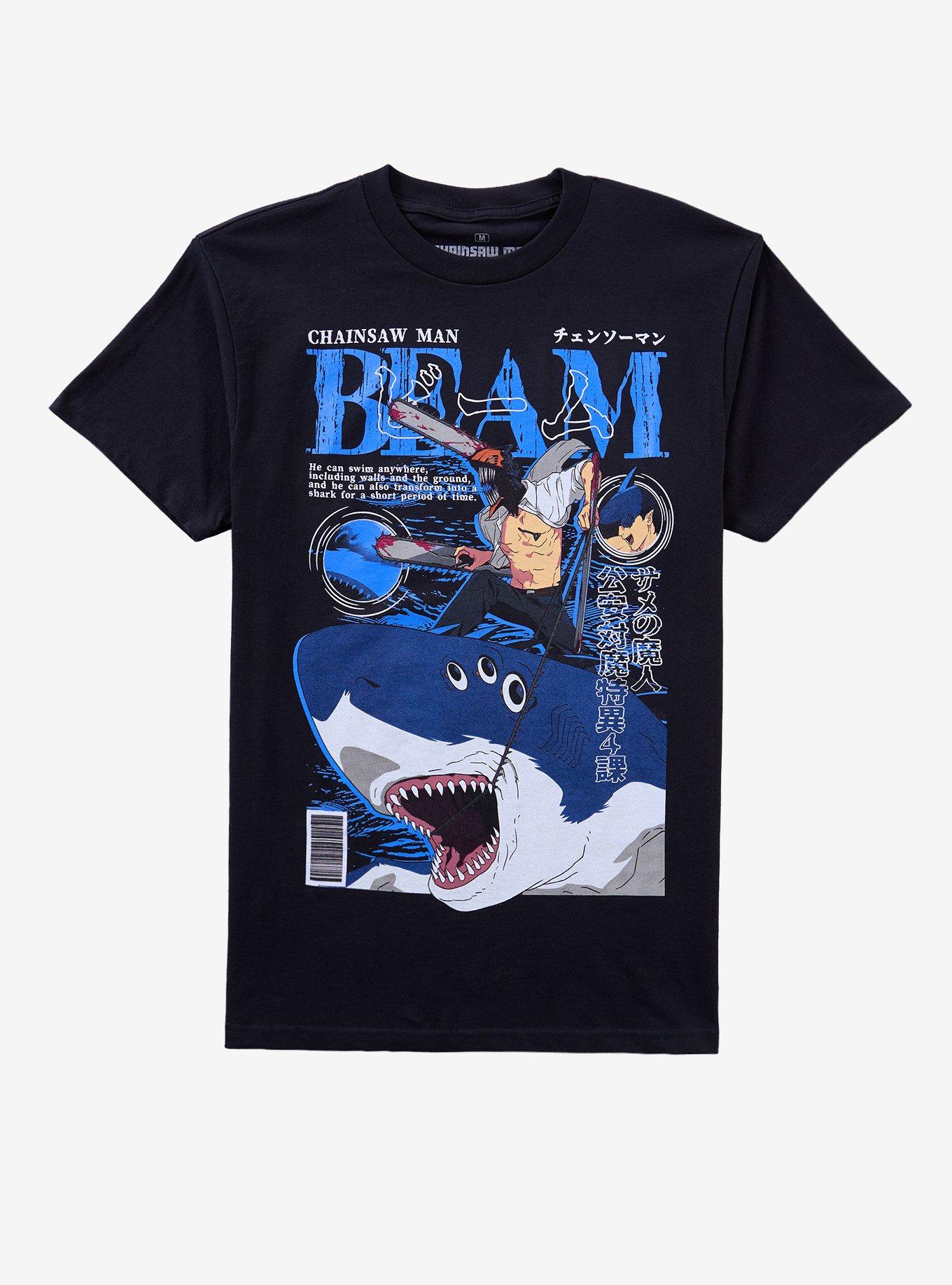 Chainsaw Man Beam Magazine Cover T-Shirt, , hi-res