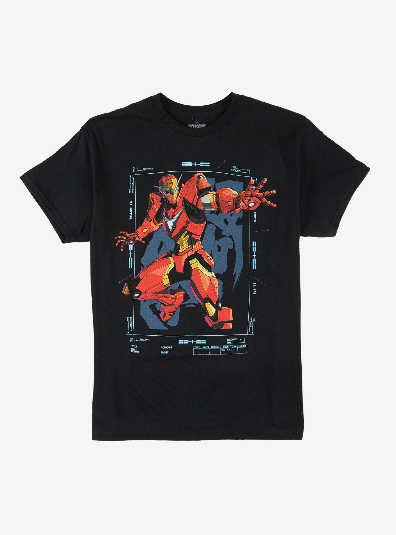 Marvel Tokon: Fighting Souls Iron Man T-Shirt, , hi-res