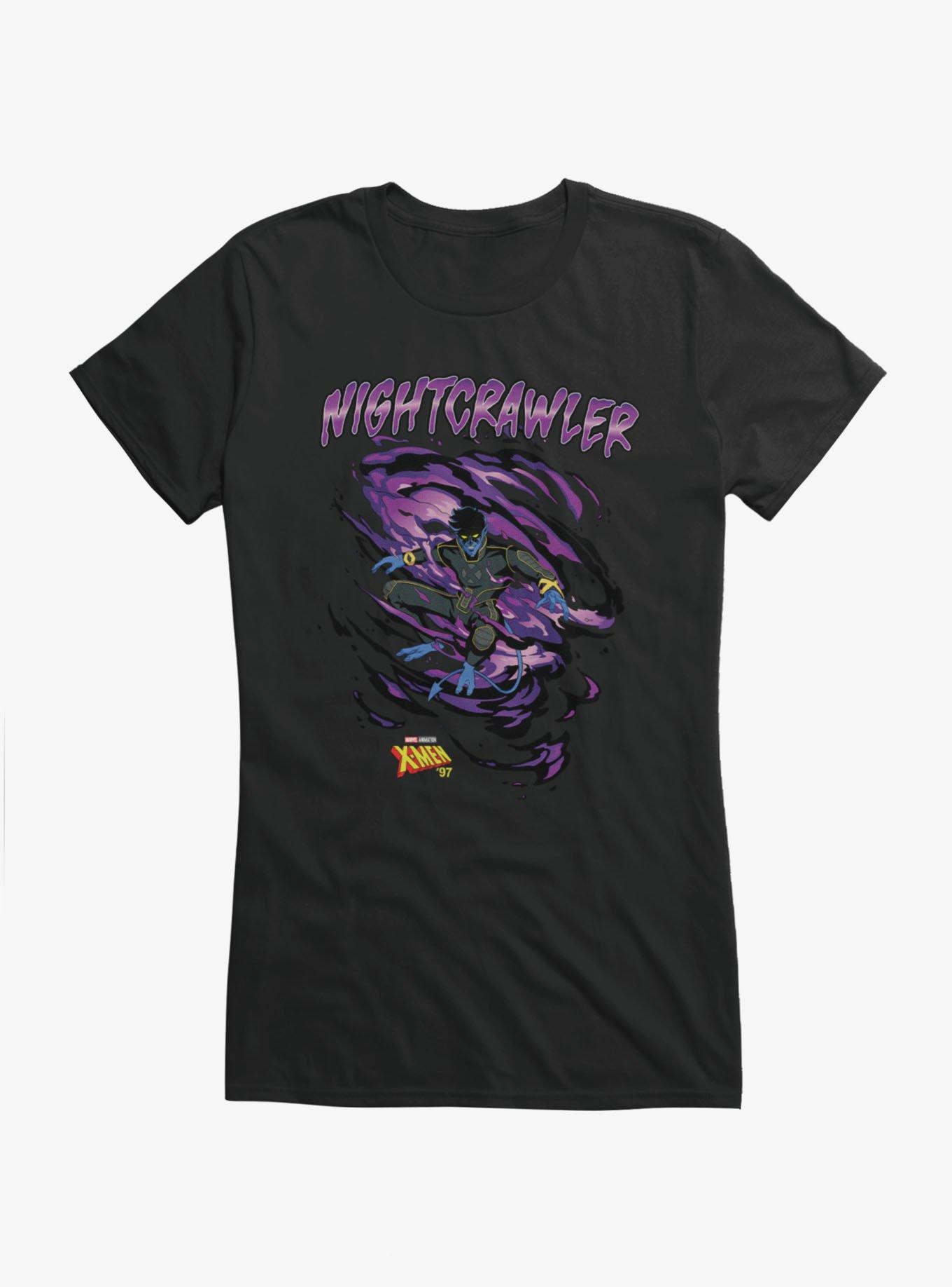 Marvel X-Men '97 Nightcrawler Portal Swirl Girls T-Shirt, , hi-res