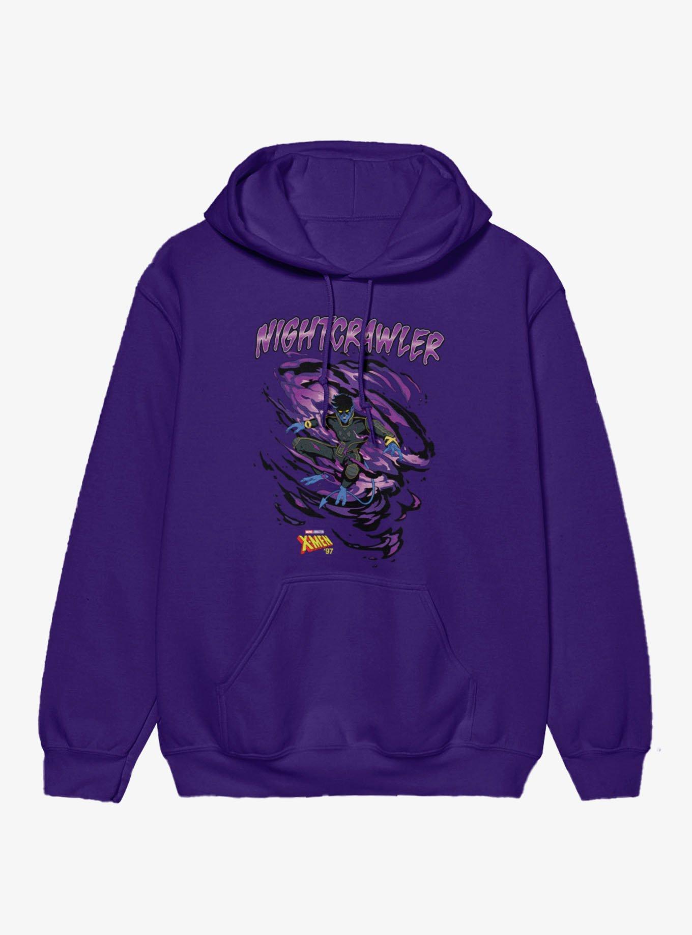 Marvel X-Men '97 Nightcrawler Portal Swirl Hoodie, , hi-res