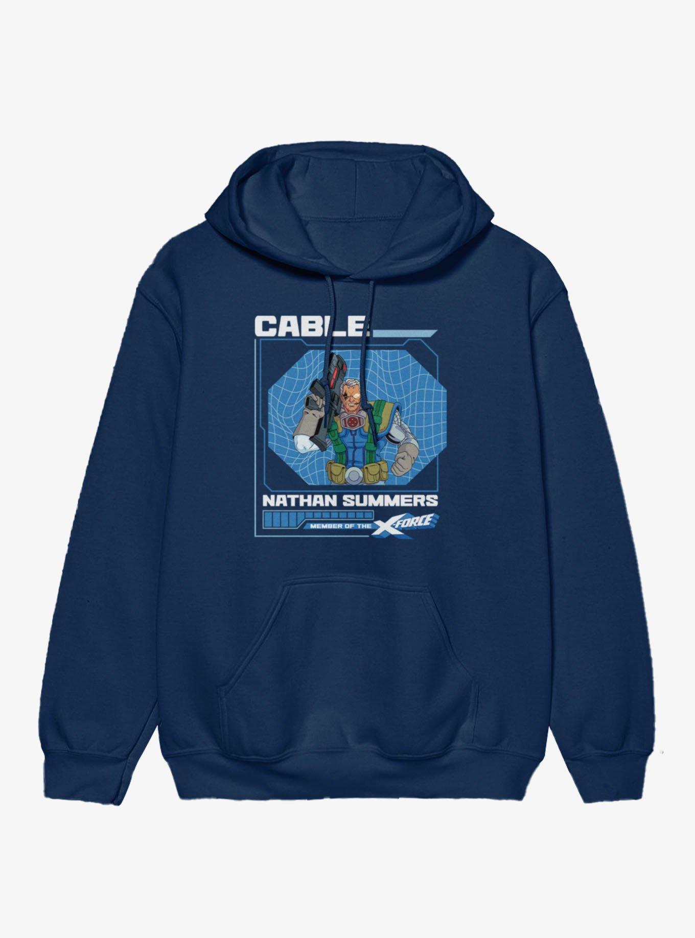 Marvel X-Men '97 X-Force Cable Nathan Summers Hoodie, , hi-res