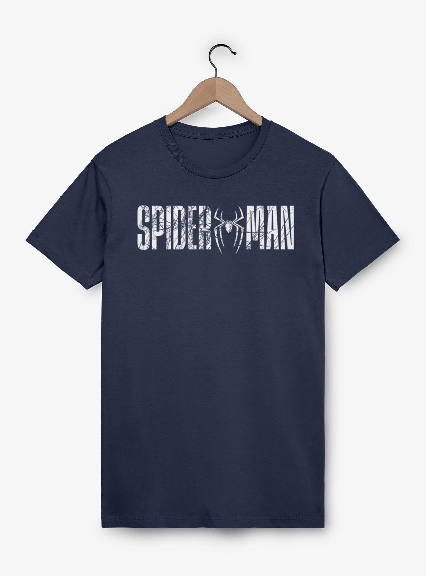 Marvel Spider-Man Brand New Day Web Texture Logo T-Shirt, , hi-res