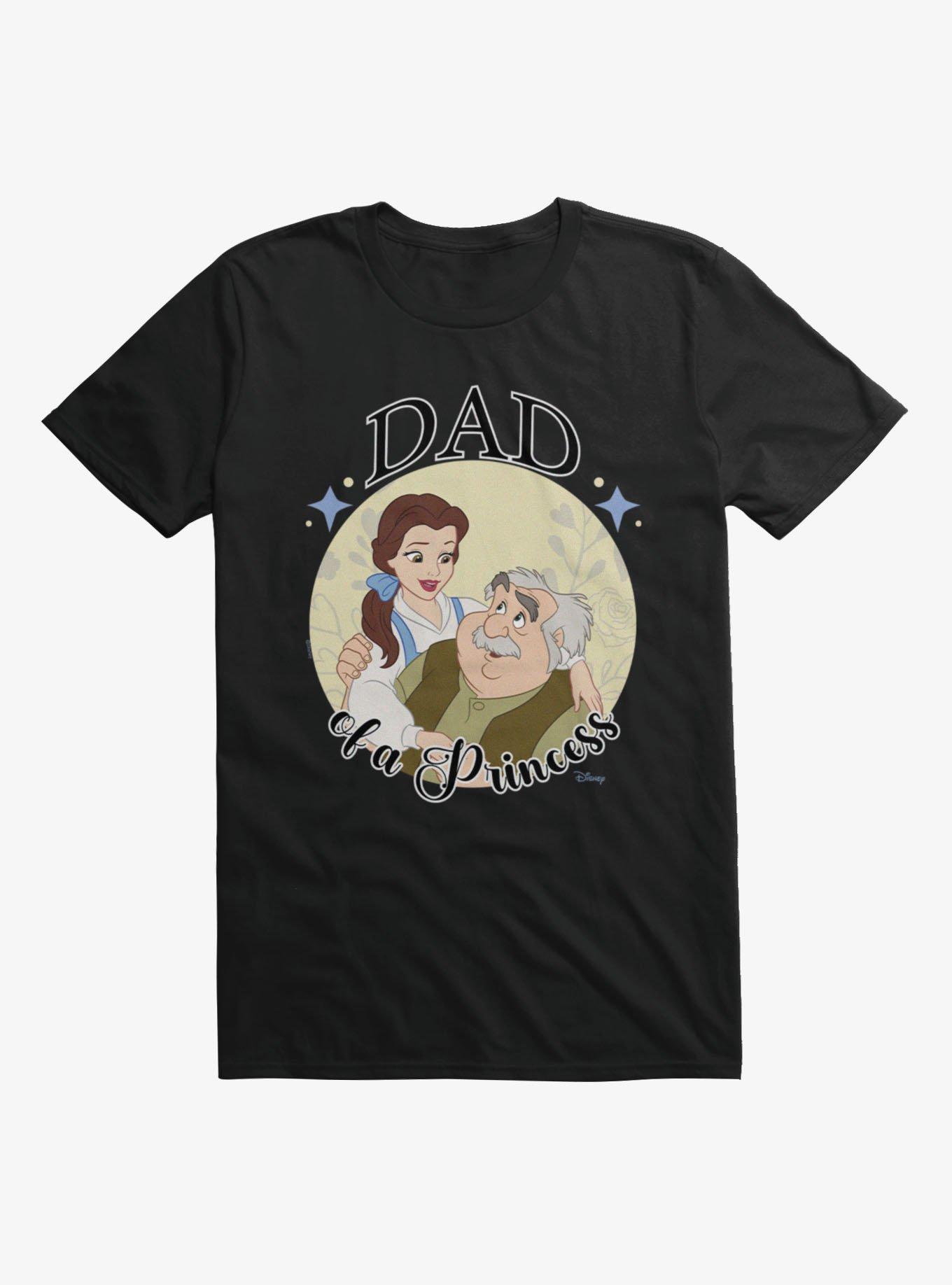 Disney Beauty And The Beast Dad Of A Princess T-Shirt